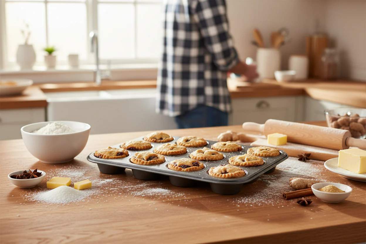 Masterclass Non-Stick Shallow Tin - 12 Hole - Image 4