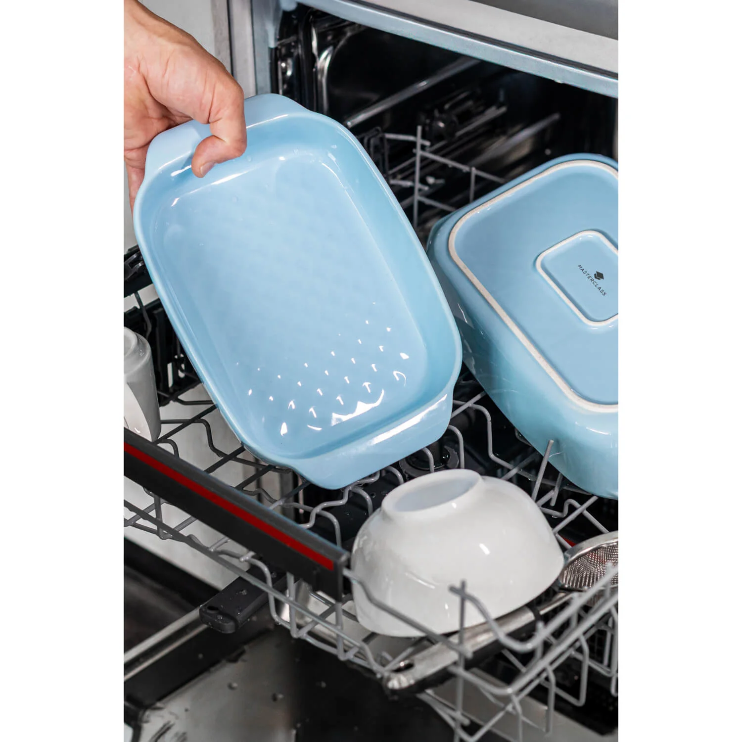 MasterClass 23cm Ceramic Roaster - Sky Blue - Image 13