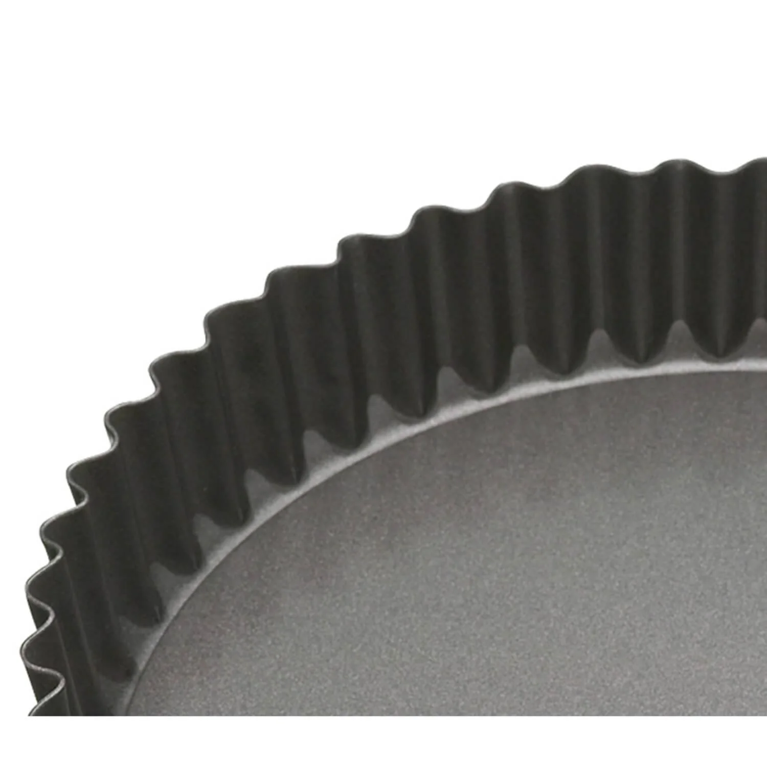Masterclass Non-Stick Loose Base Round Fluted Quiche Tin - 25cm - Image 2