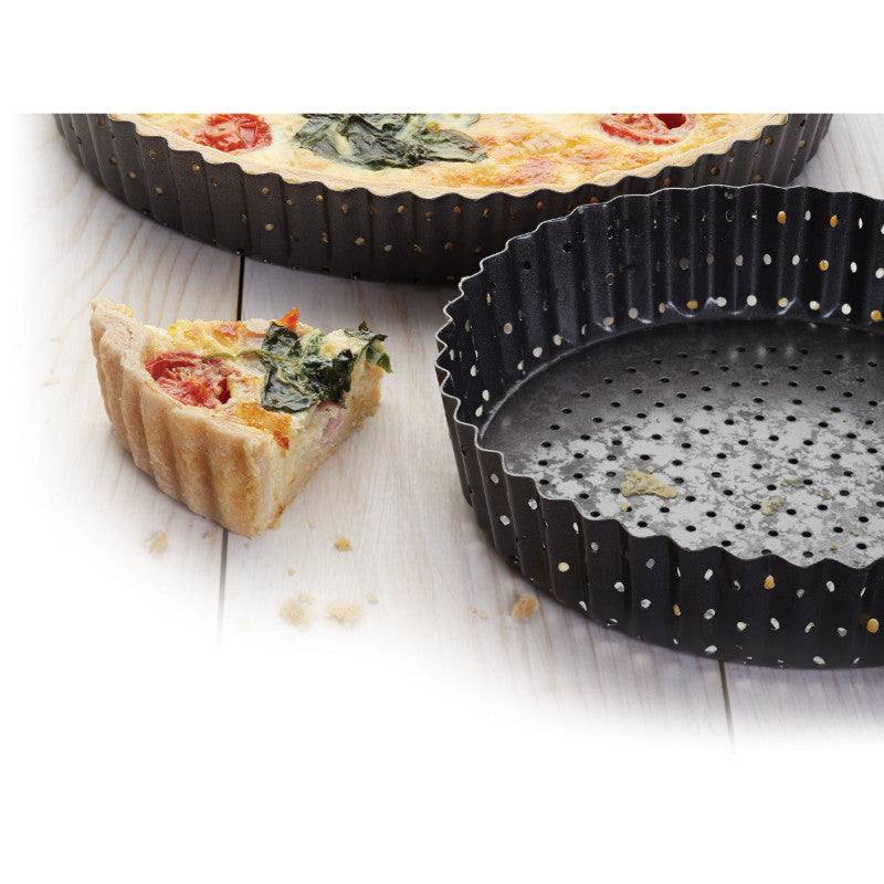 Masterclass Crusty Bake Round Non-Stick Quiche Tin - 30cm - Image 2