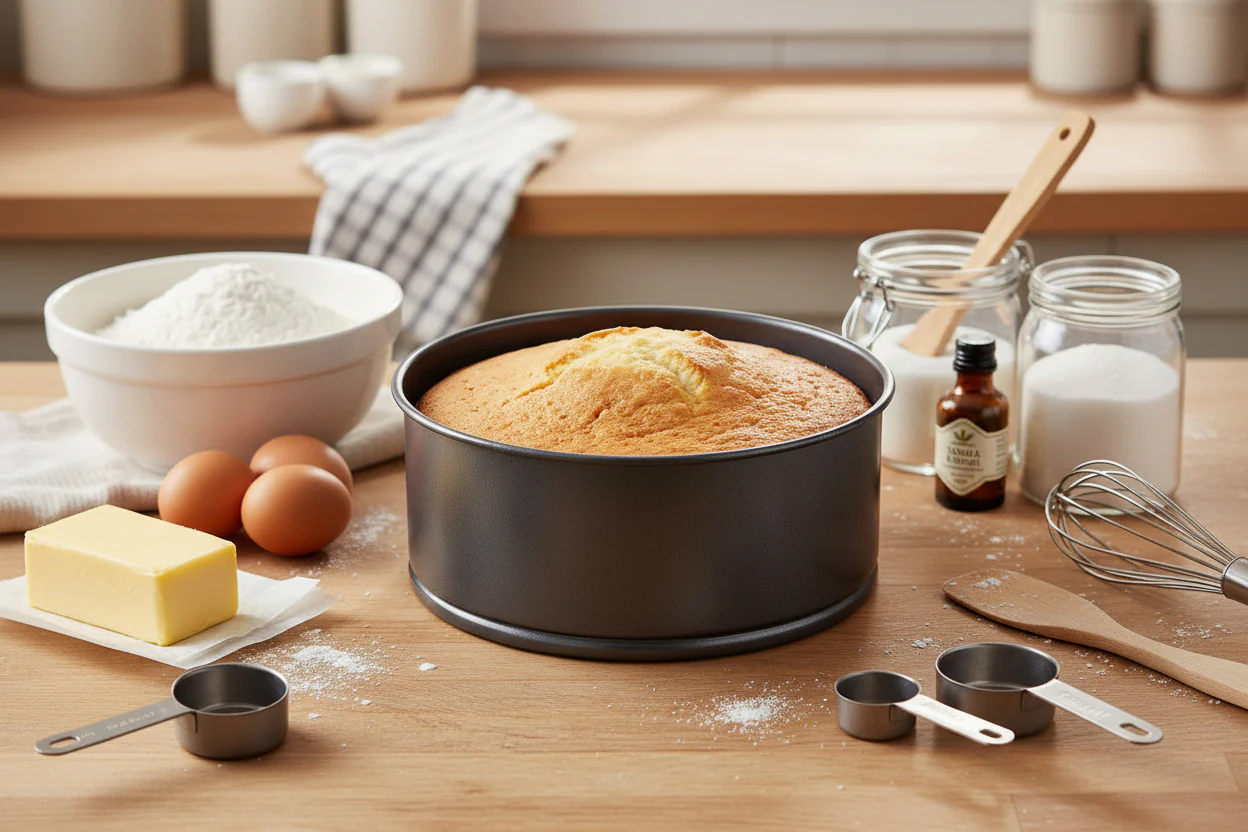 Masterclass Non-Stick Loose Base Deep Round Cake Tin - 30cm - Image 3