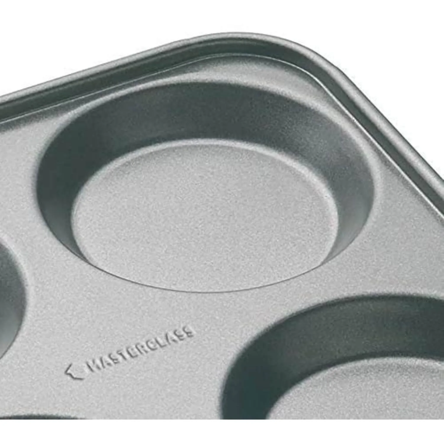 Masterclass Non-Stick Yorkshire Pudding Pan - 4 Hole - Image 2