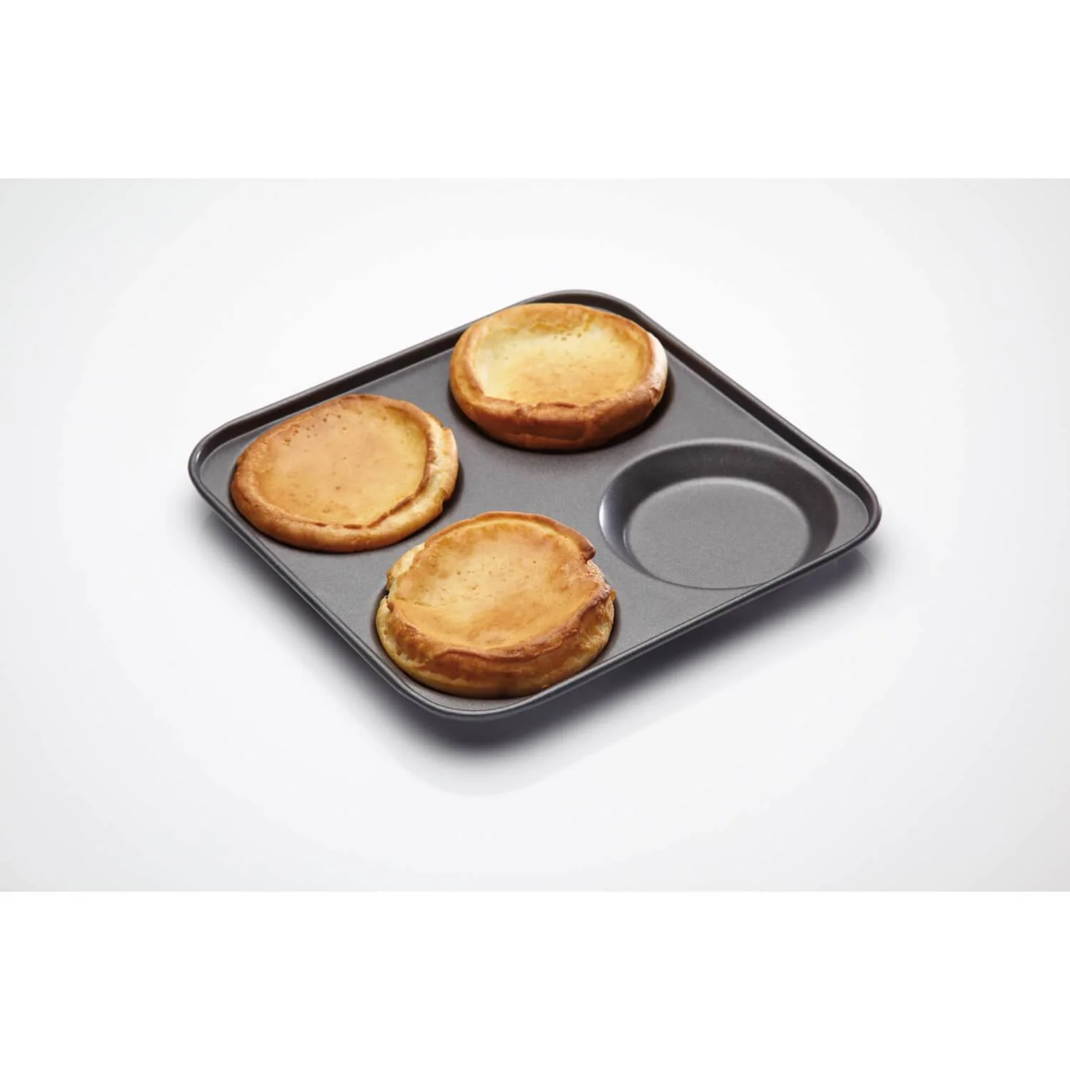 Masterclass Non-Stick Yorkshire Pudding Pan - 4 Hole - Image 3