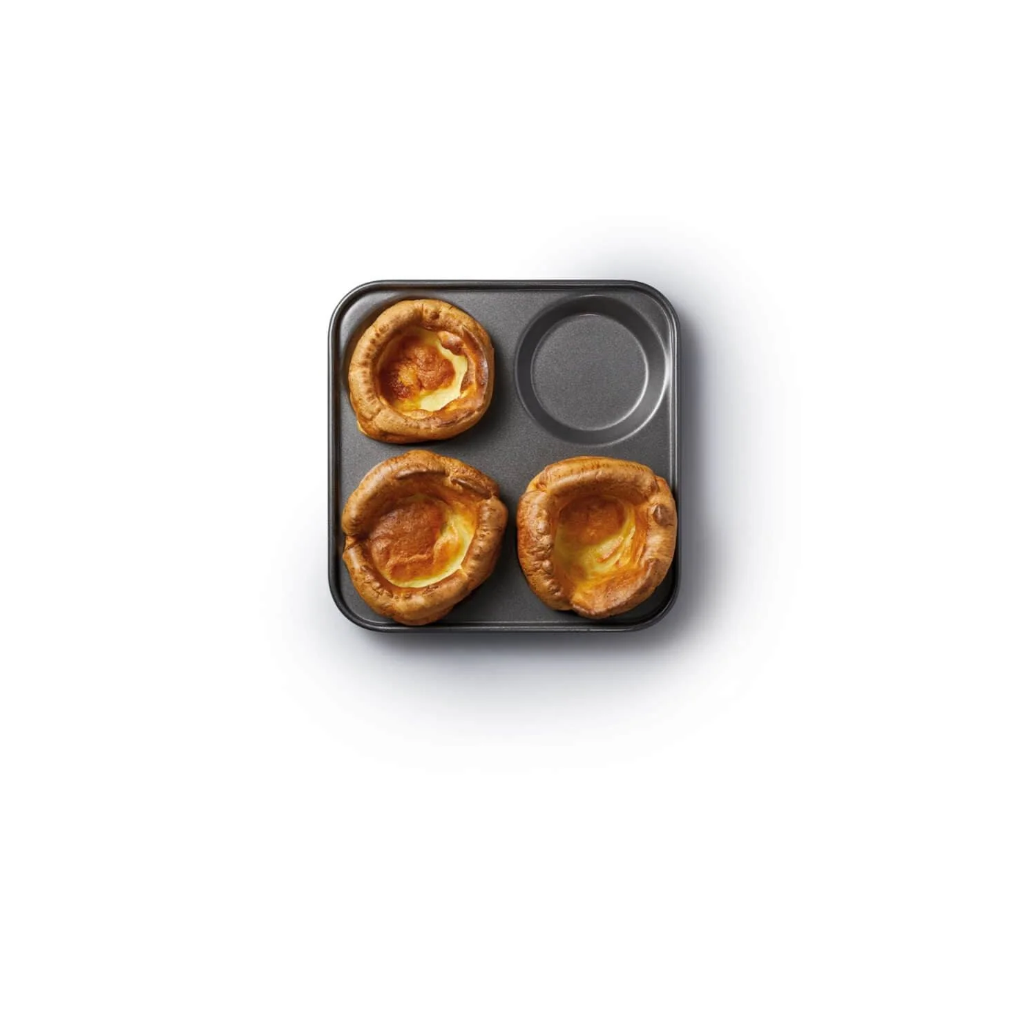 Masterclass Non-Stick Yorkshire Pudding Pan - 4 Hole - Image 4