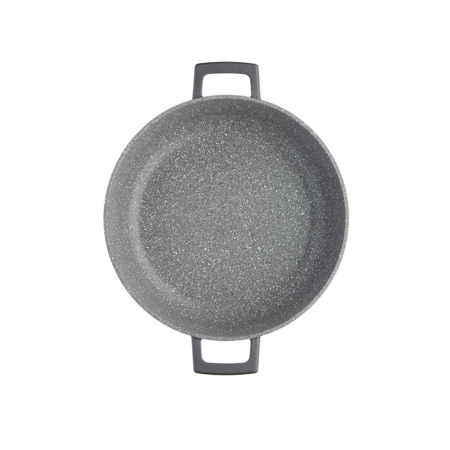 Masterclass Cast Aluminium 28cm Lightweight Round Casserole Dish - Black - Image 3