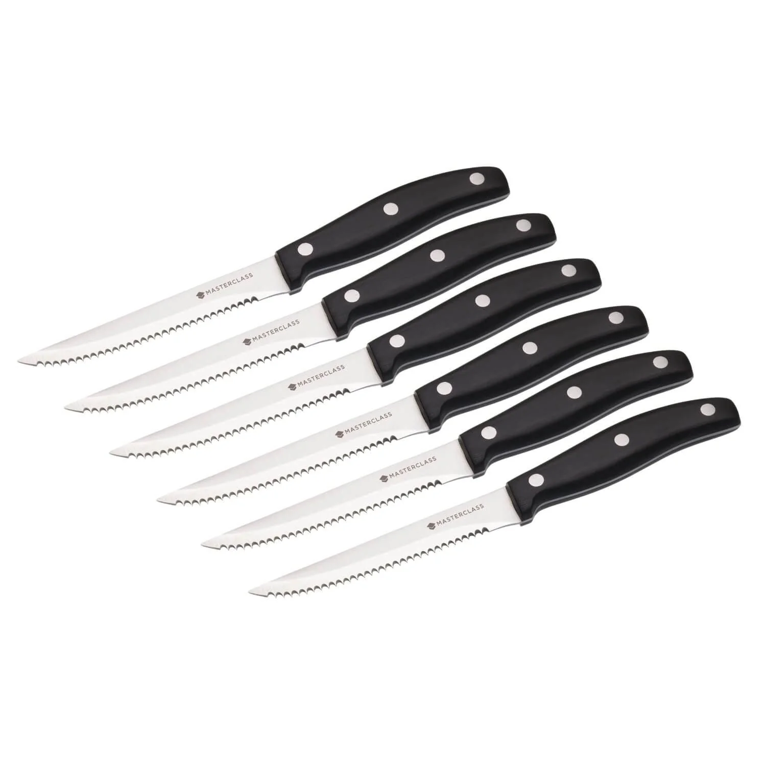 MasterClass Deluxe Steak Knife Set - 6 Piece