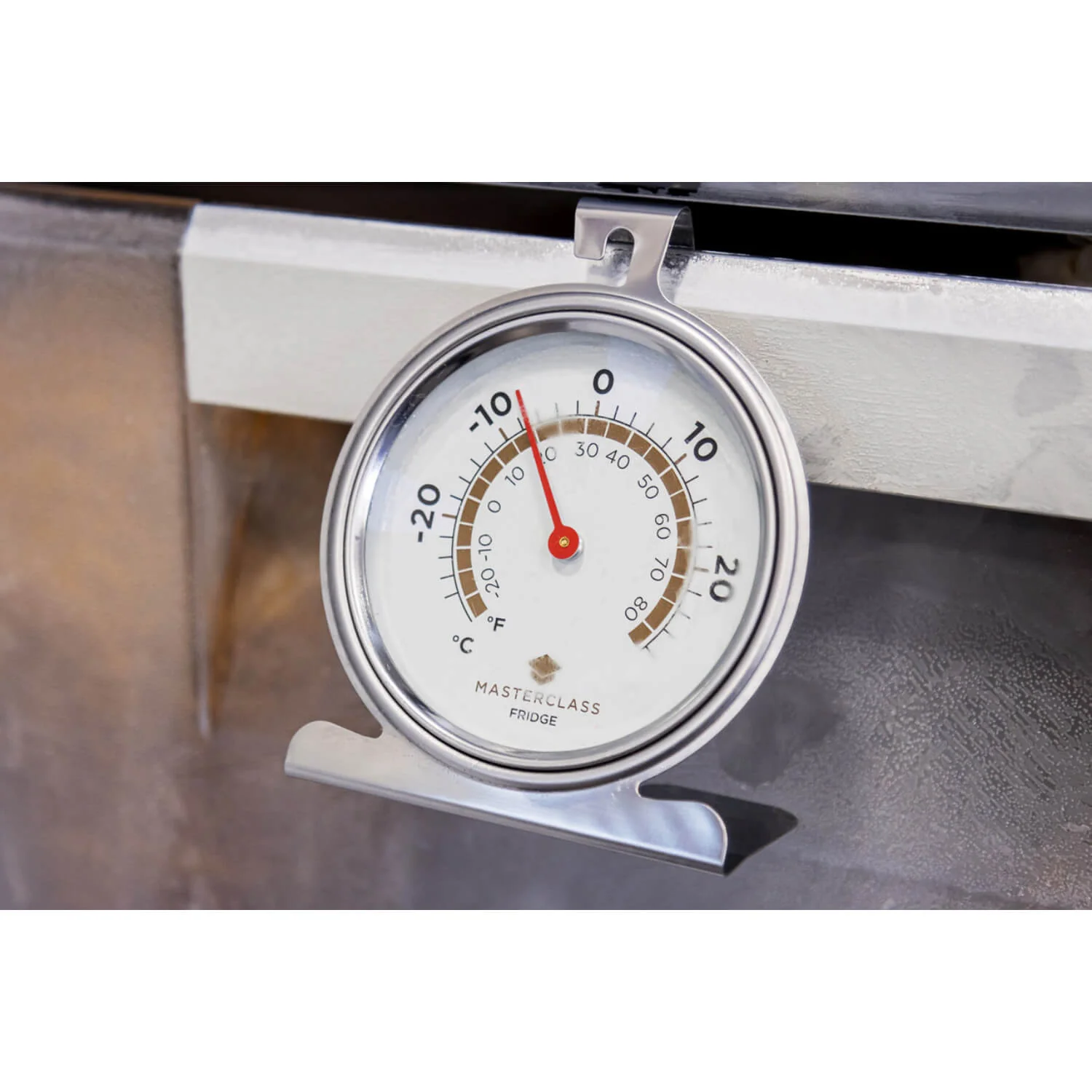 MasterClass Stainless Steel Fridge & Freezer Thermometer - Large - Image 2