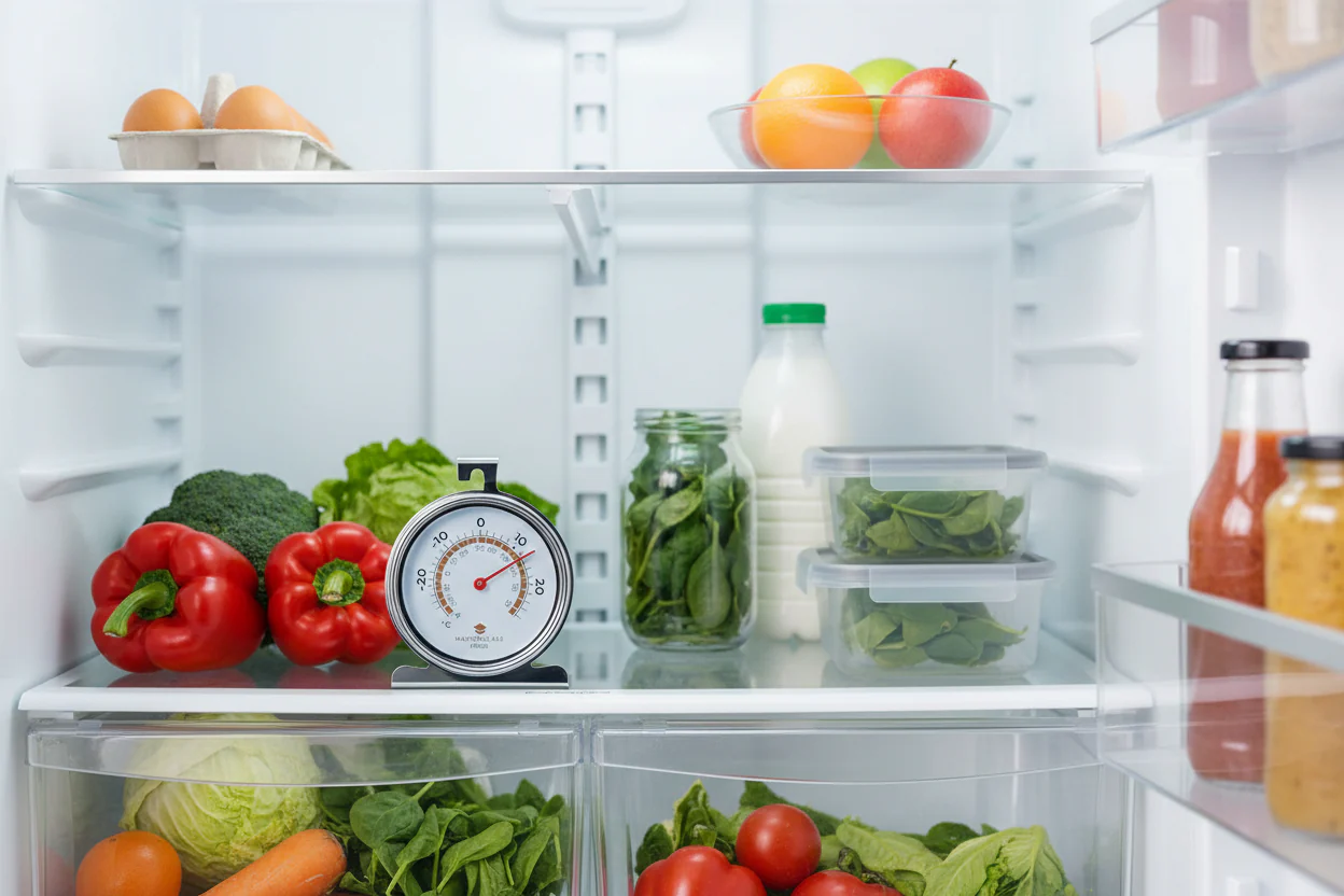 MasterClass Stainless Steel Fridge & Freezer Thermometer - Large - Image 3