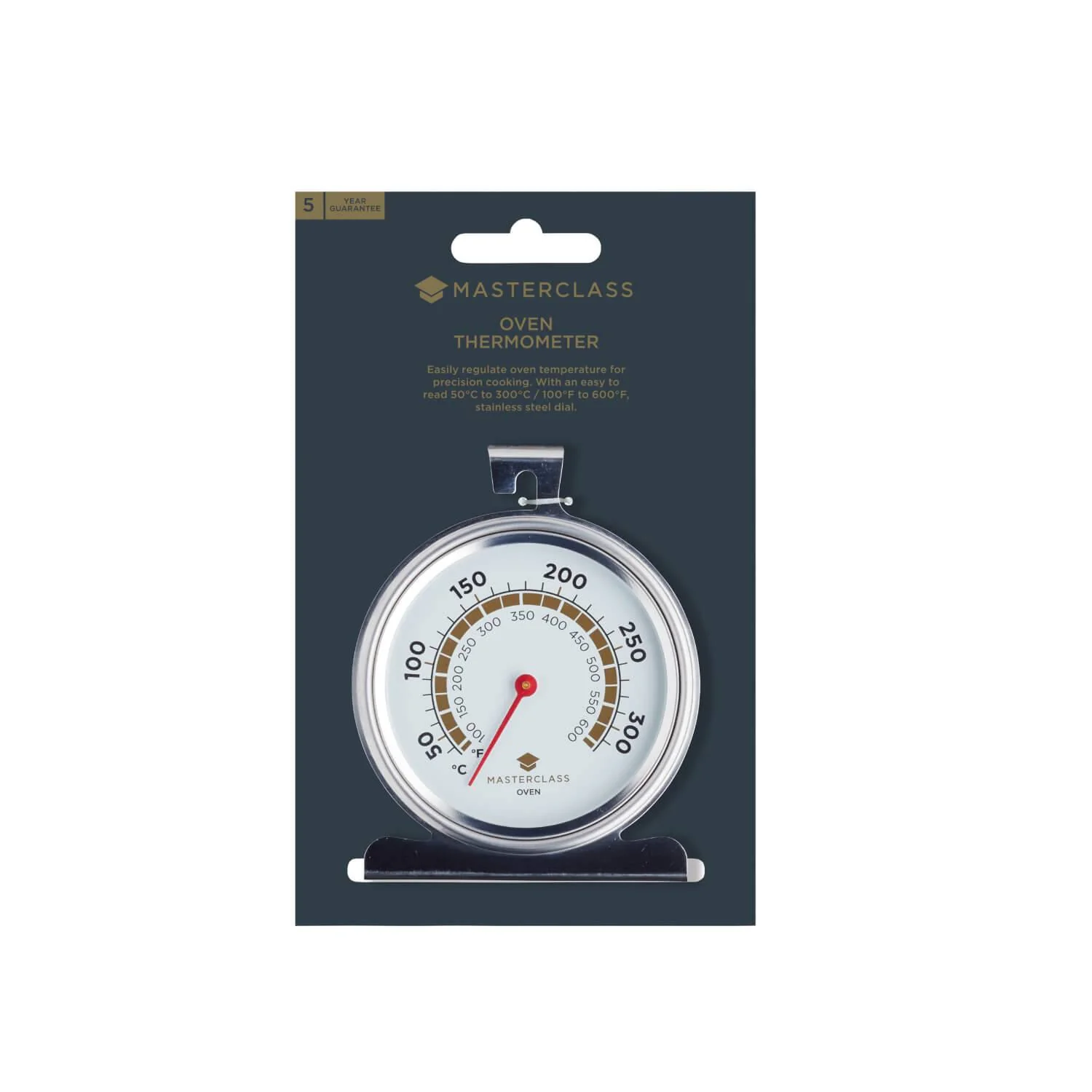 MasterClass Stainless Steel Oven Thermometer - Large - Image 5