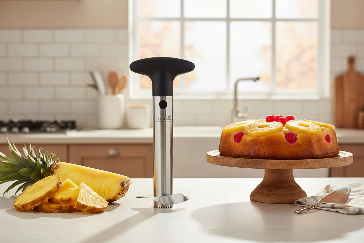 MasterClass Stainless Steel Pineapple Corer & Slicer - Image 3