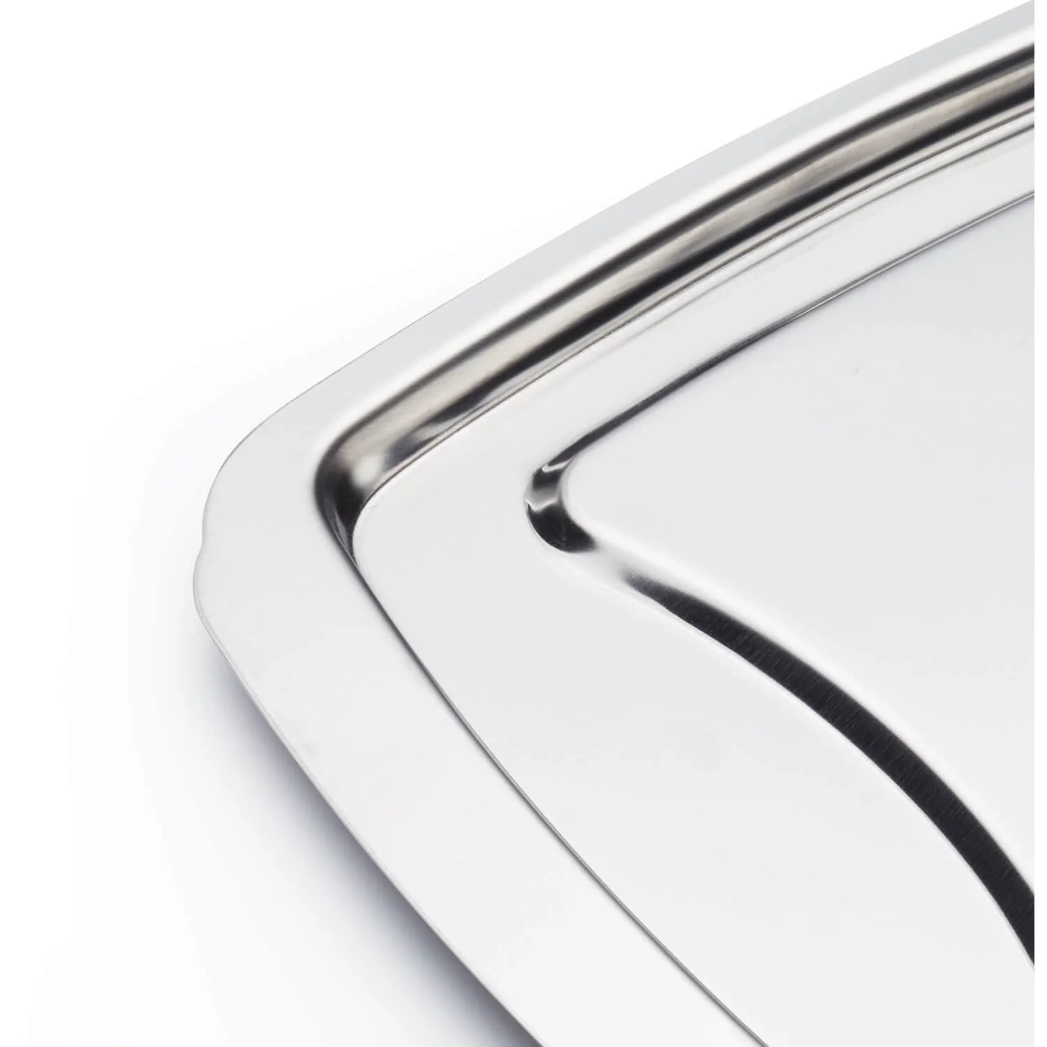 MasterClass Stainless Steel Spiked Carving Tray - Image 3