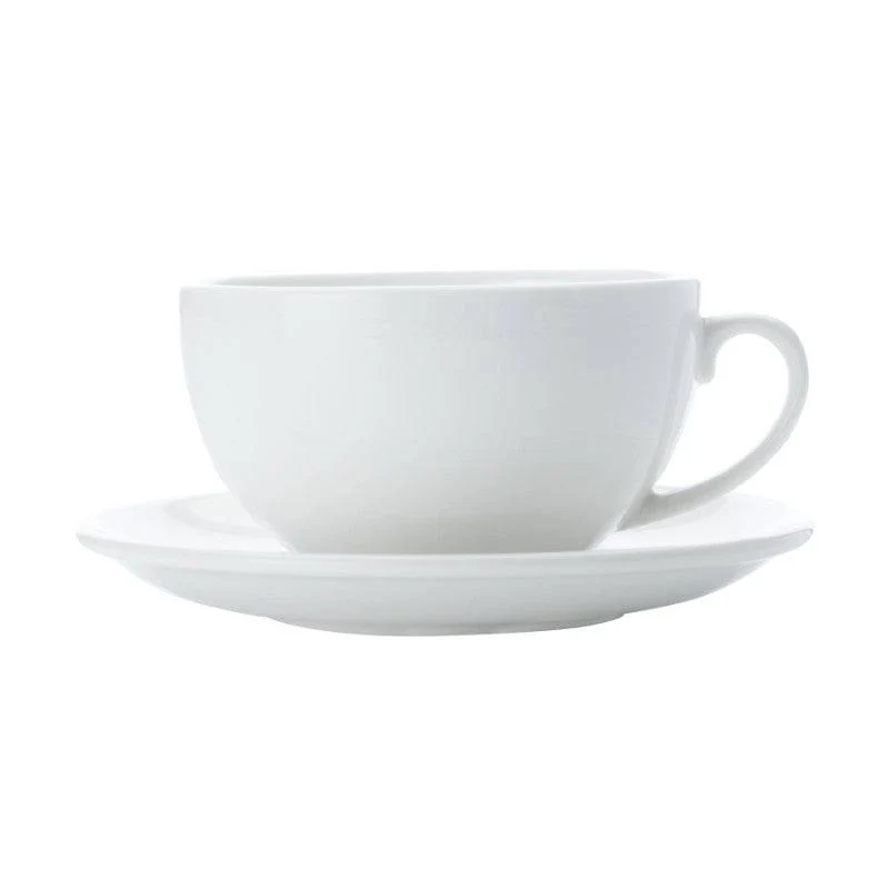 Maxwell & Williams White Basics Cappuccino Cup & Saucer Set