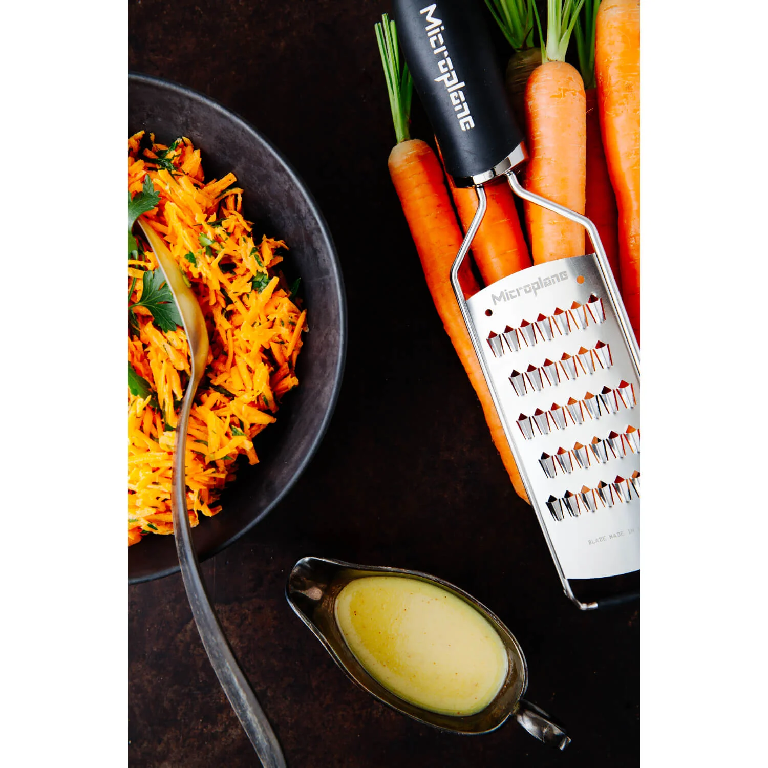 Microplane Gourmet Series Julienne Grater - Black - Image 2