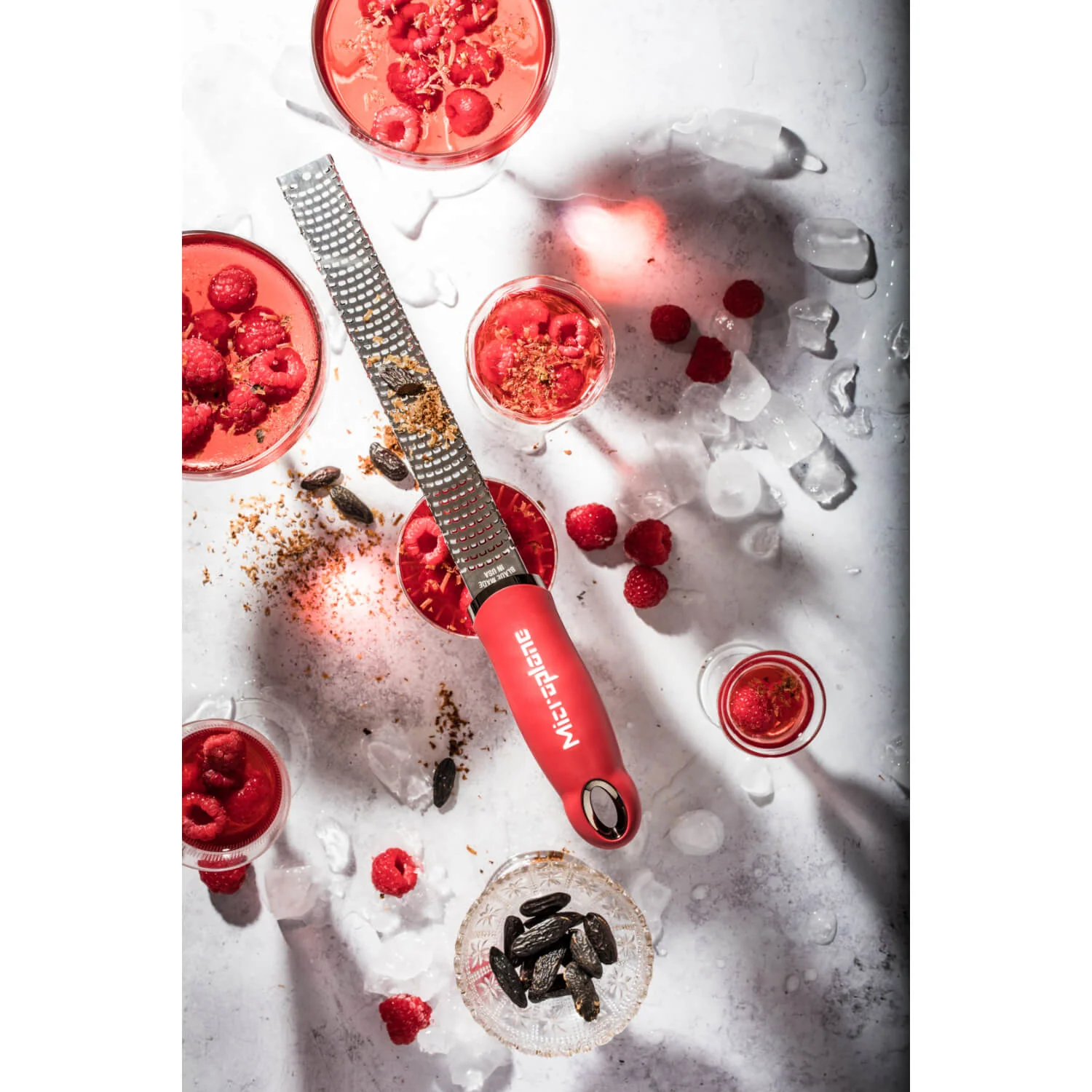 Microplane Premium Classic Series Zester - Pomegranate Red - Image 2