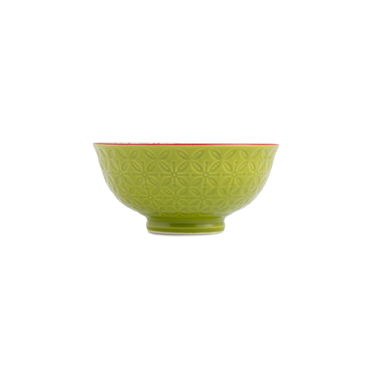 Mikasa 12cm Stoneware Nibble Bowl - Blue/Green Geometric - Image 2