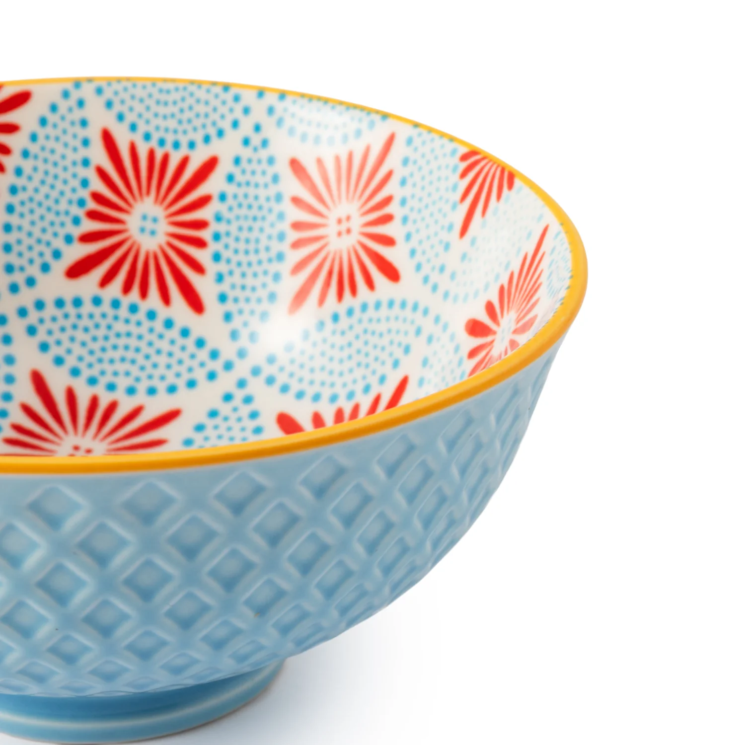 Mikasa 12cm Stoneware Nibble Bowl - Blue Mosaic - Image 4