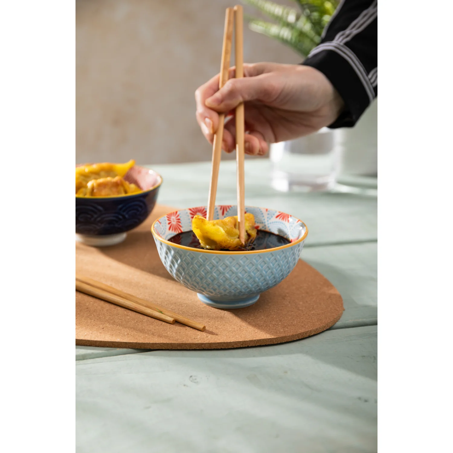 Mikasa 12cm Stoneware Nibble Bowl - Blue Mosaic - Image 6