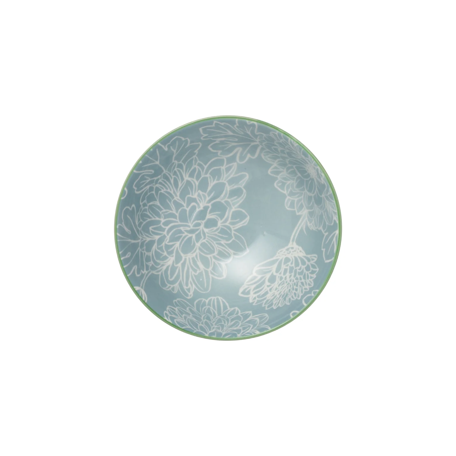 Mikasa 12cm Stoneware Nibble Bowl - Grey Floral - Image 3