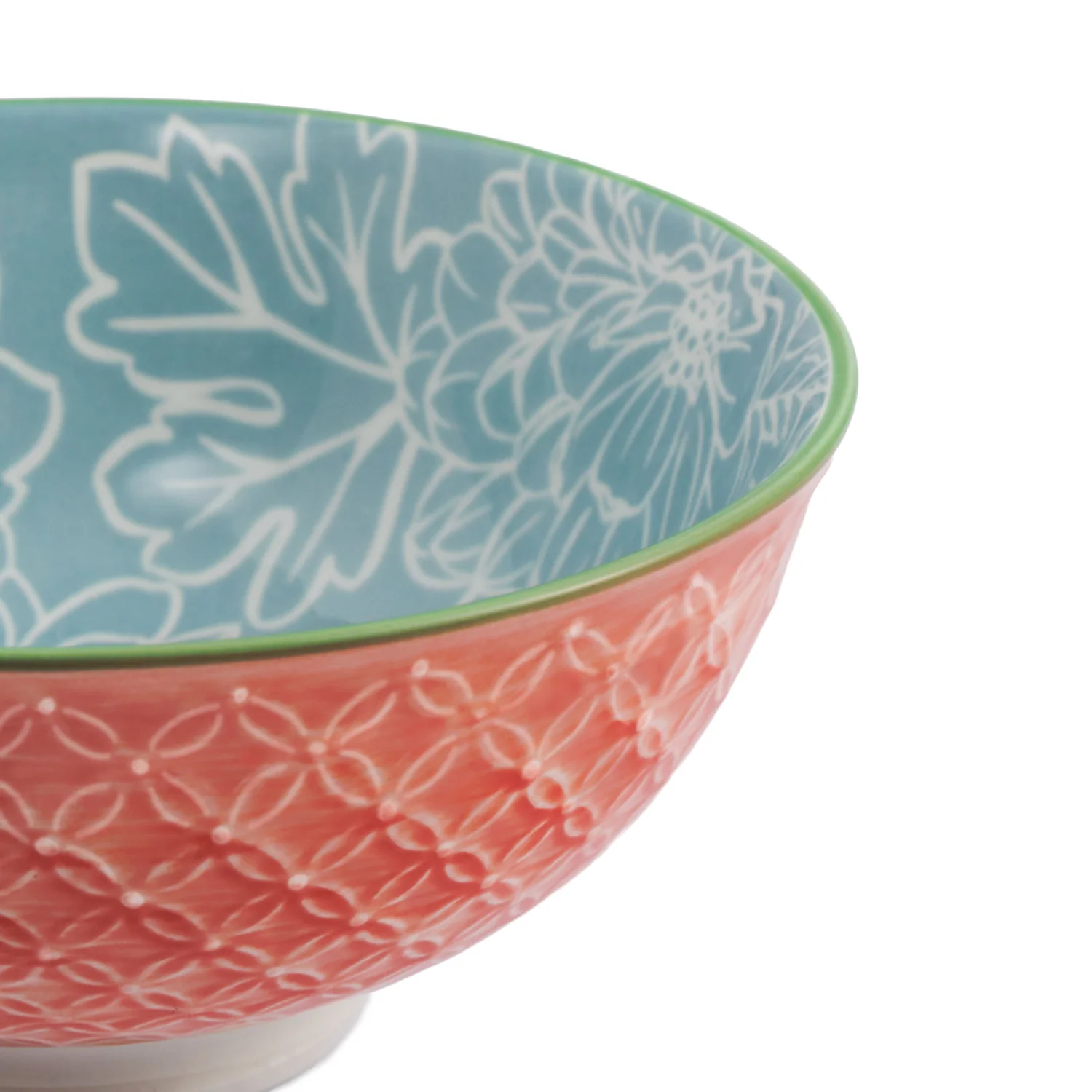 Mikasa 12cm Stoneware Nibble Bowl - Grey Floral - Image 4