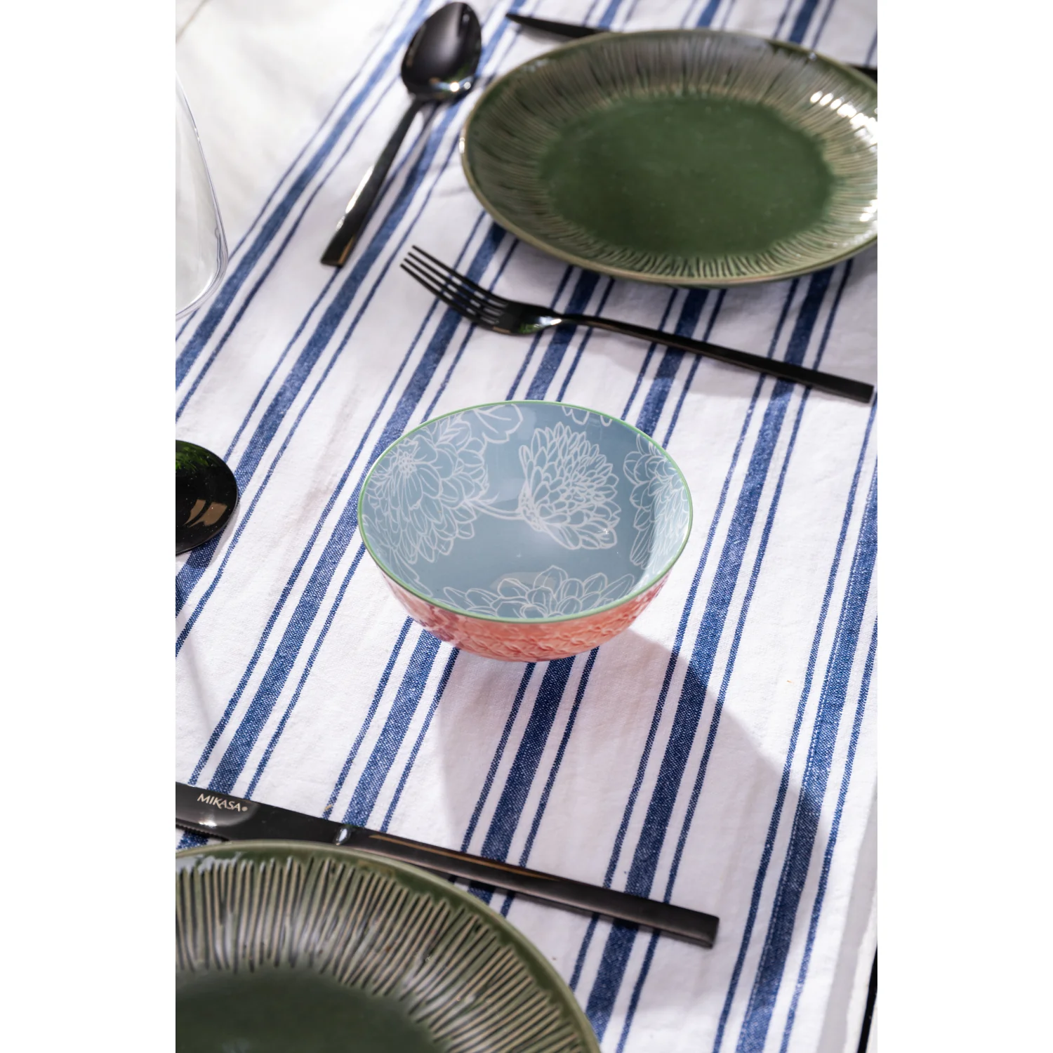 Mikasa 12cm Stoneware Nibble Bowl - Grey Floral - Image 7