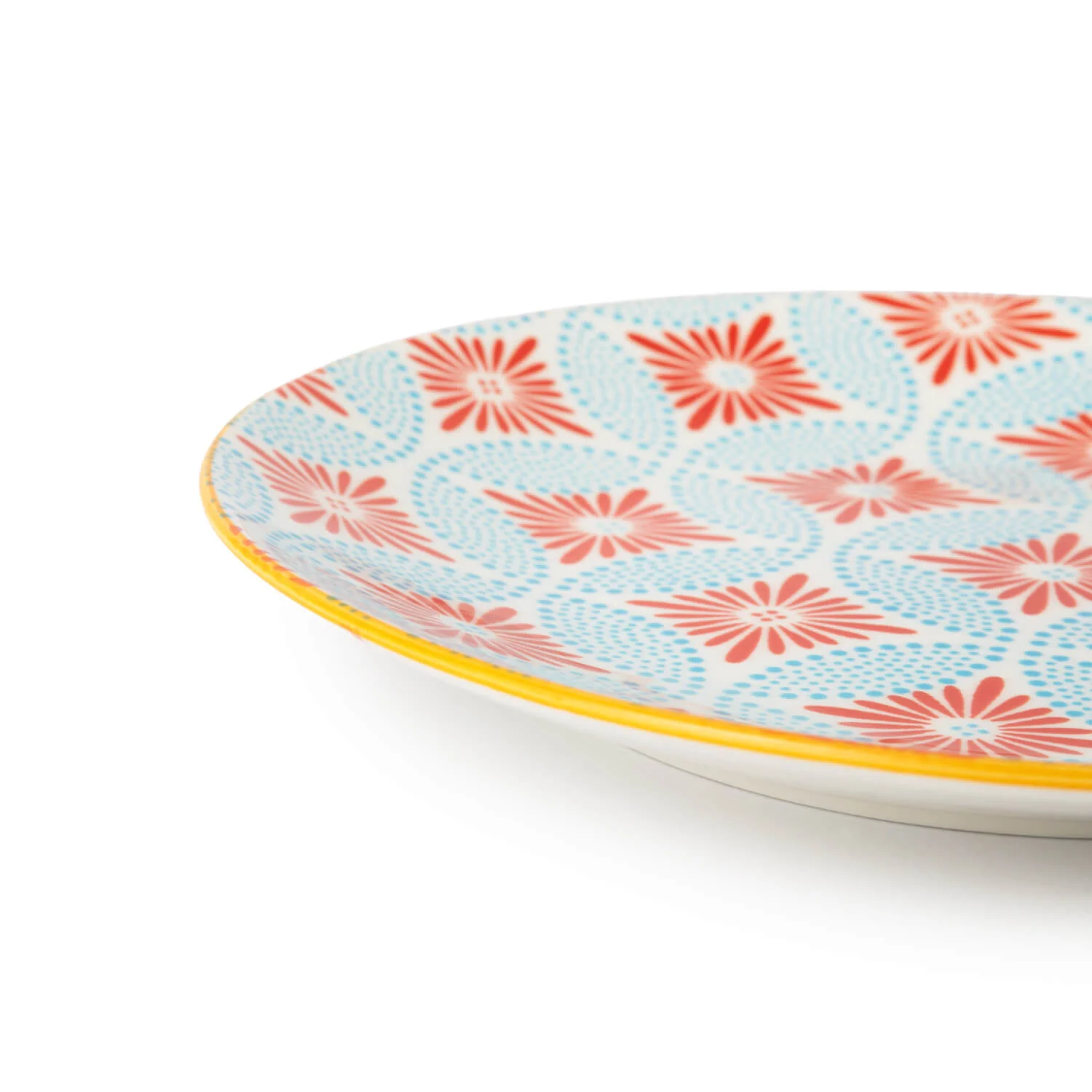 Mikasa 18cm Stoneware Small Plate - Blue Mosaic - Image 4