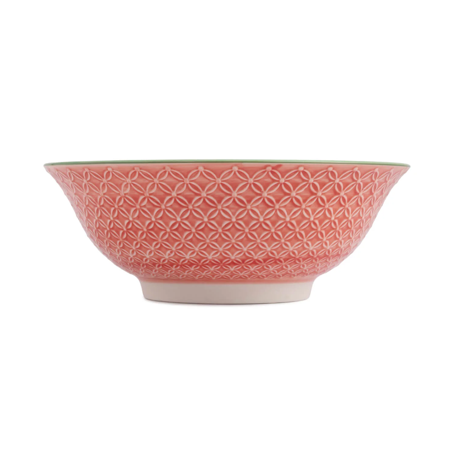 Mikasa 21cm Stoneware Ramen Bowl - Grey Floral - Image 2