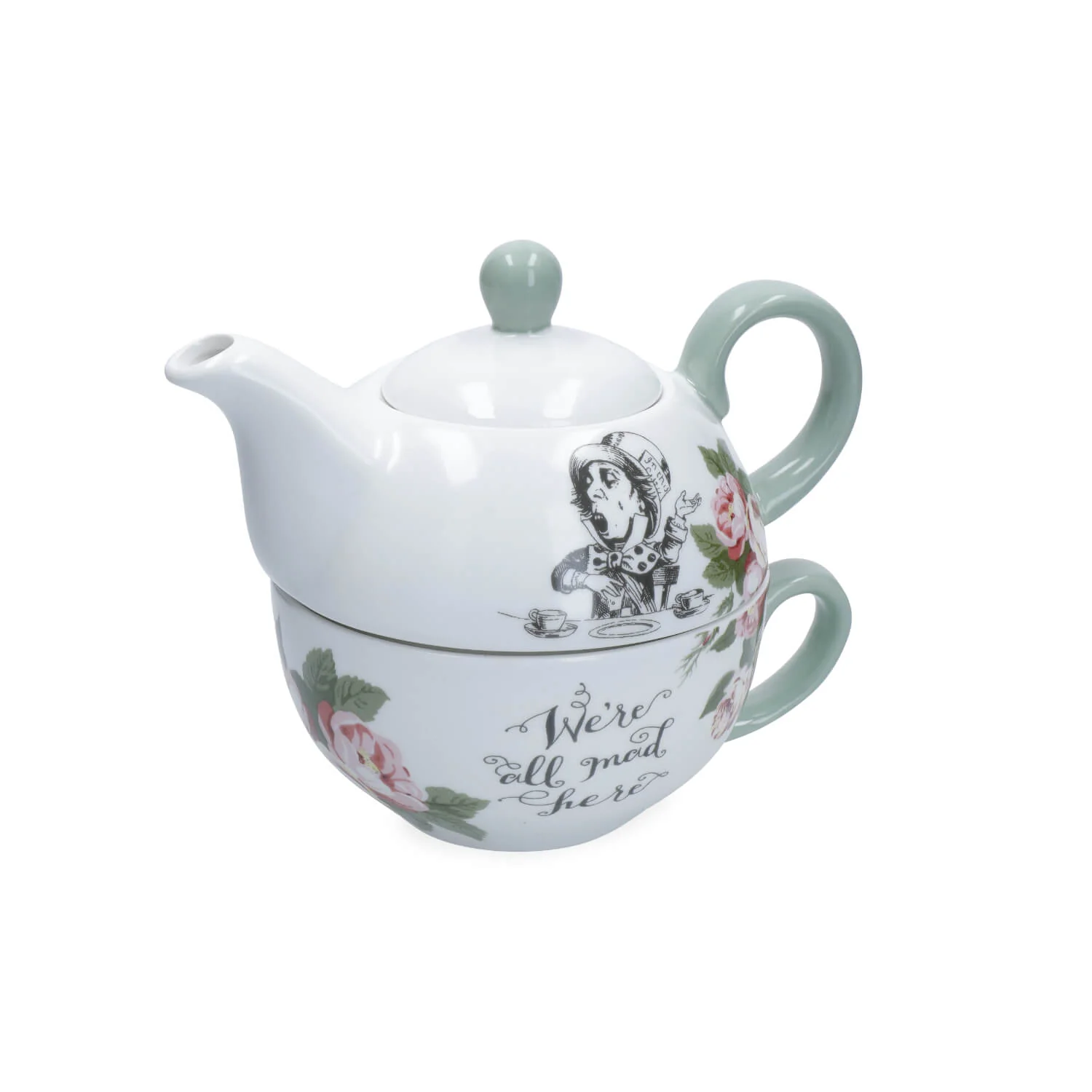 Mikasa V&A Alice In Wonderland Bone China Tea For One Teapot - Image 2
