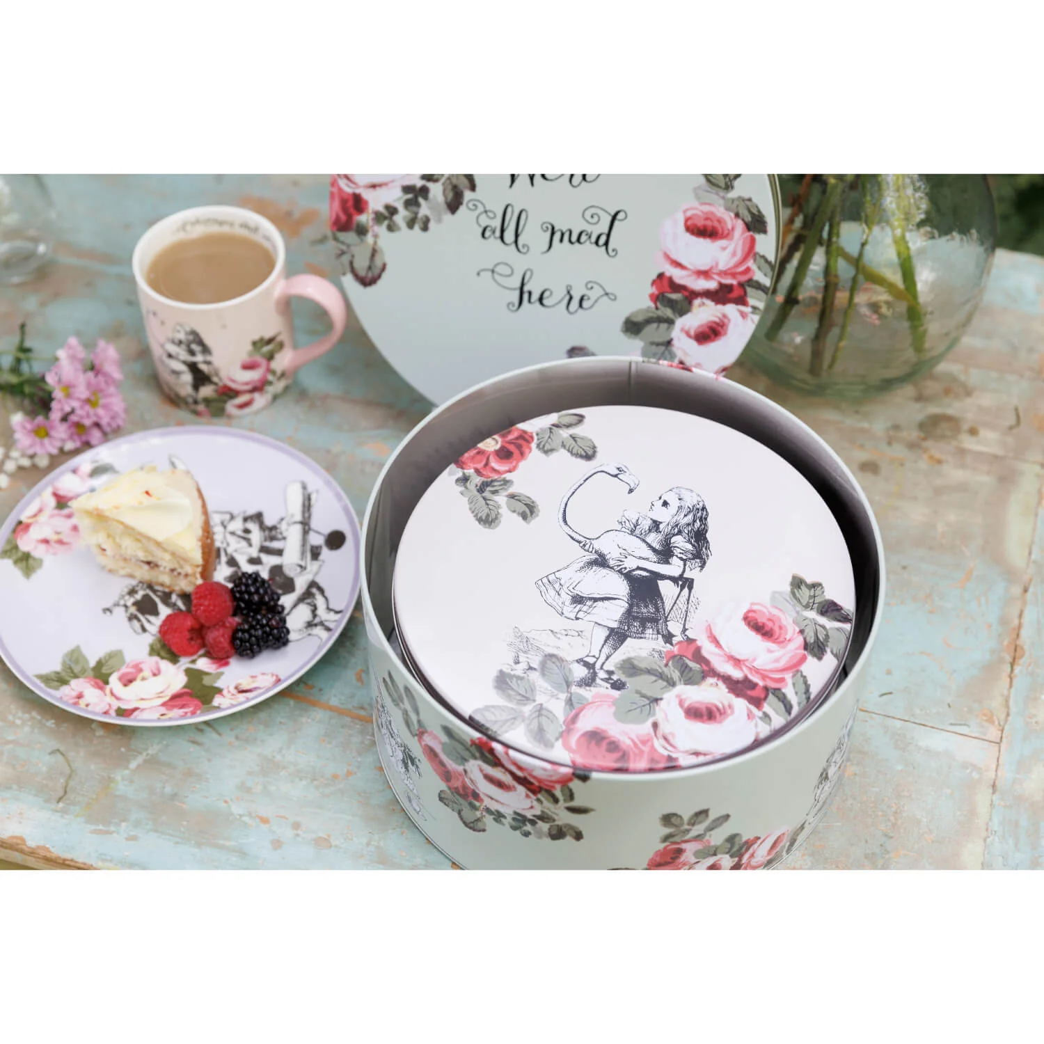 Mikasa V&A Alice In Wonderland Cake Tins - Set Of 2 - Image 6