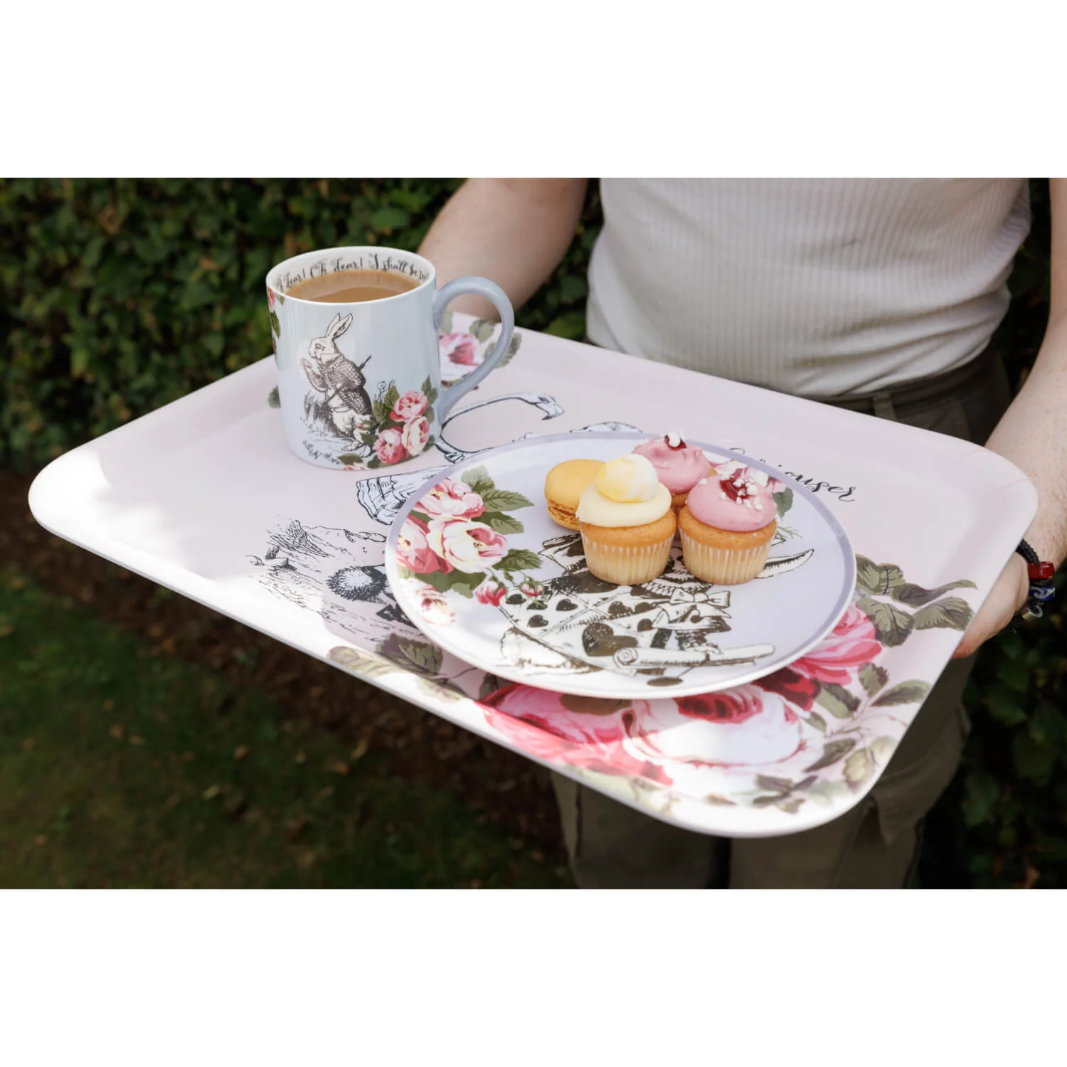 Mikasa V&A Alice In Wonderland Large Melamine Tray - Image 3