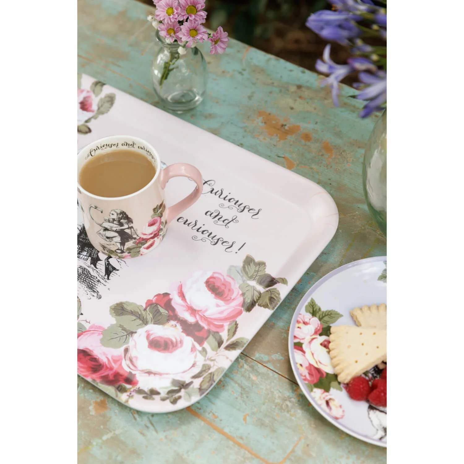 Mikasa V&A Alice In Wonderland Large Melamine Tray - Image 4