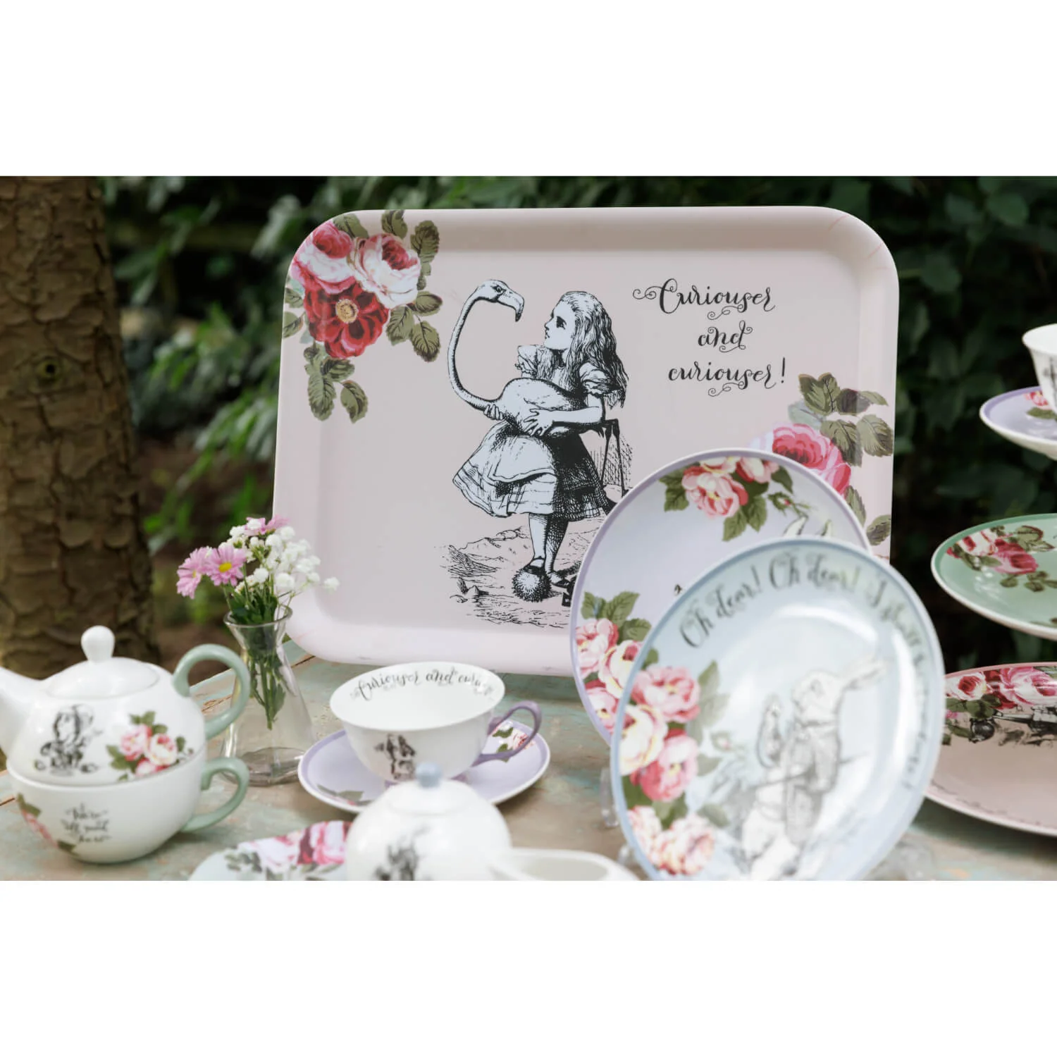 Mikasa V&A Alice In Wonderland Large Melamine Tray - Image 5