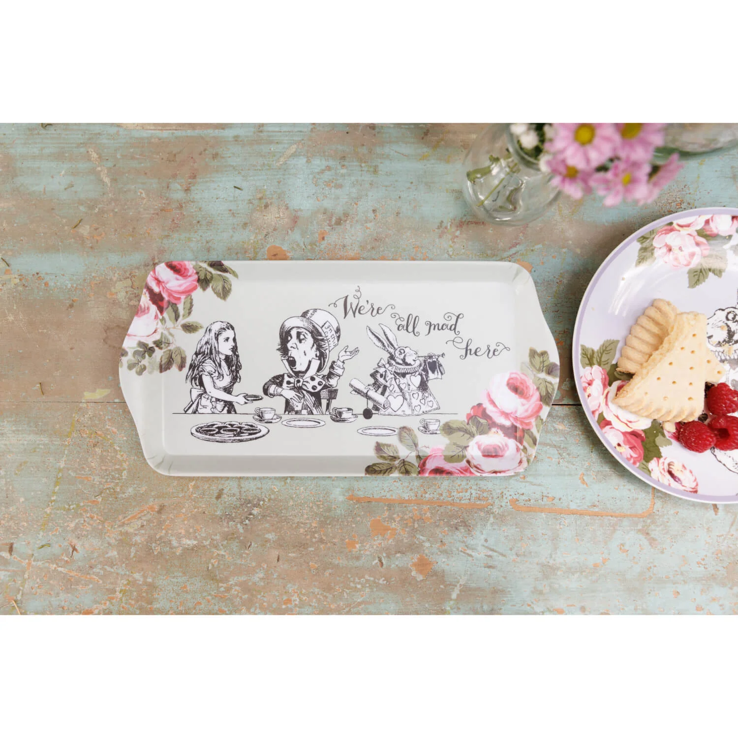 Mikasa V&A Alice In Wonderland Melamine Sandwich Tray - Image 2