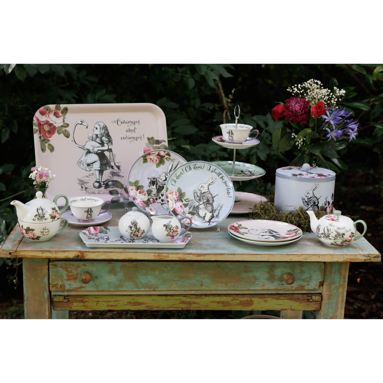 Mikasa V&A Alice In Wonderland Melamine Sandwich Tray - Image 7