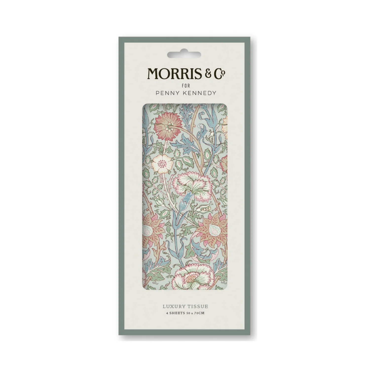 Morris & Co Luxury Tissue Paper - Pink & Rose