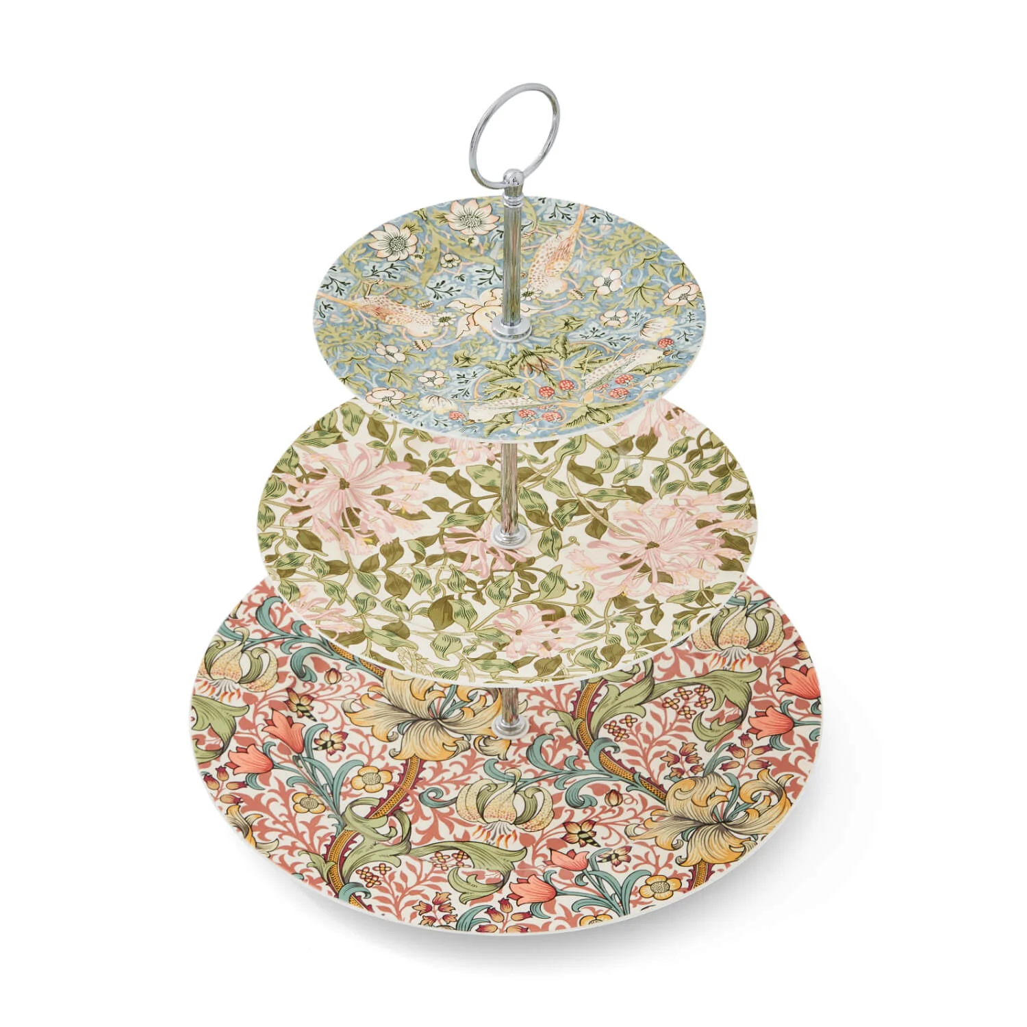 Morris & Co 3 Tier Porcelain Cake Stand - Image 3