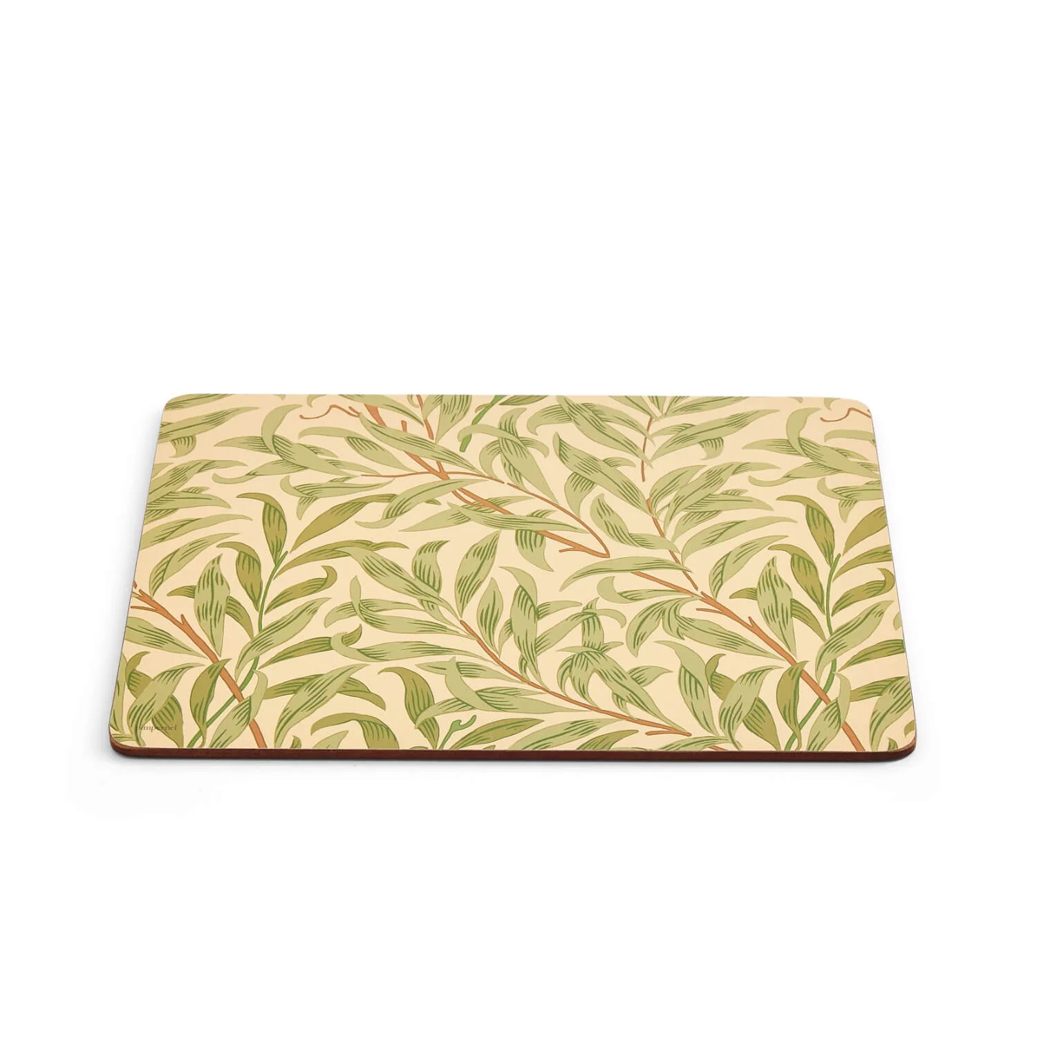 Morris & Co Willow Bough Set Of Six Placemats - Green - Image 3