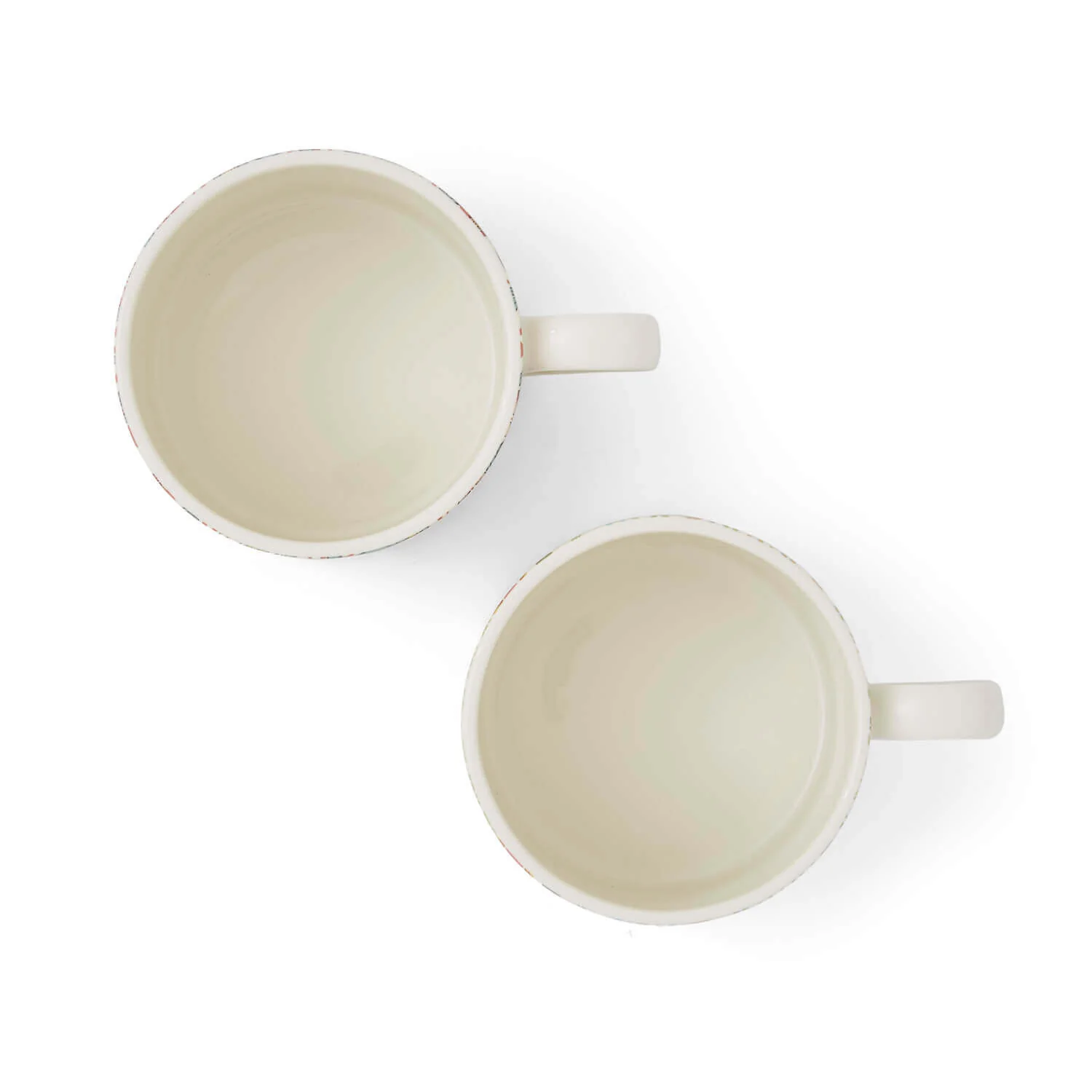 Morris & Co 2 Piece 340ml Porcelain Mug Set - Blackthorn & Lily - Image 3