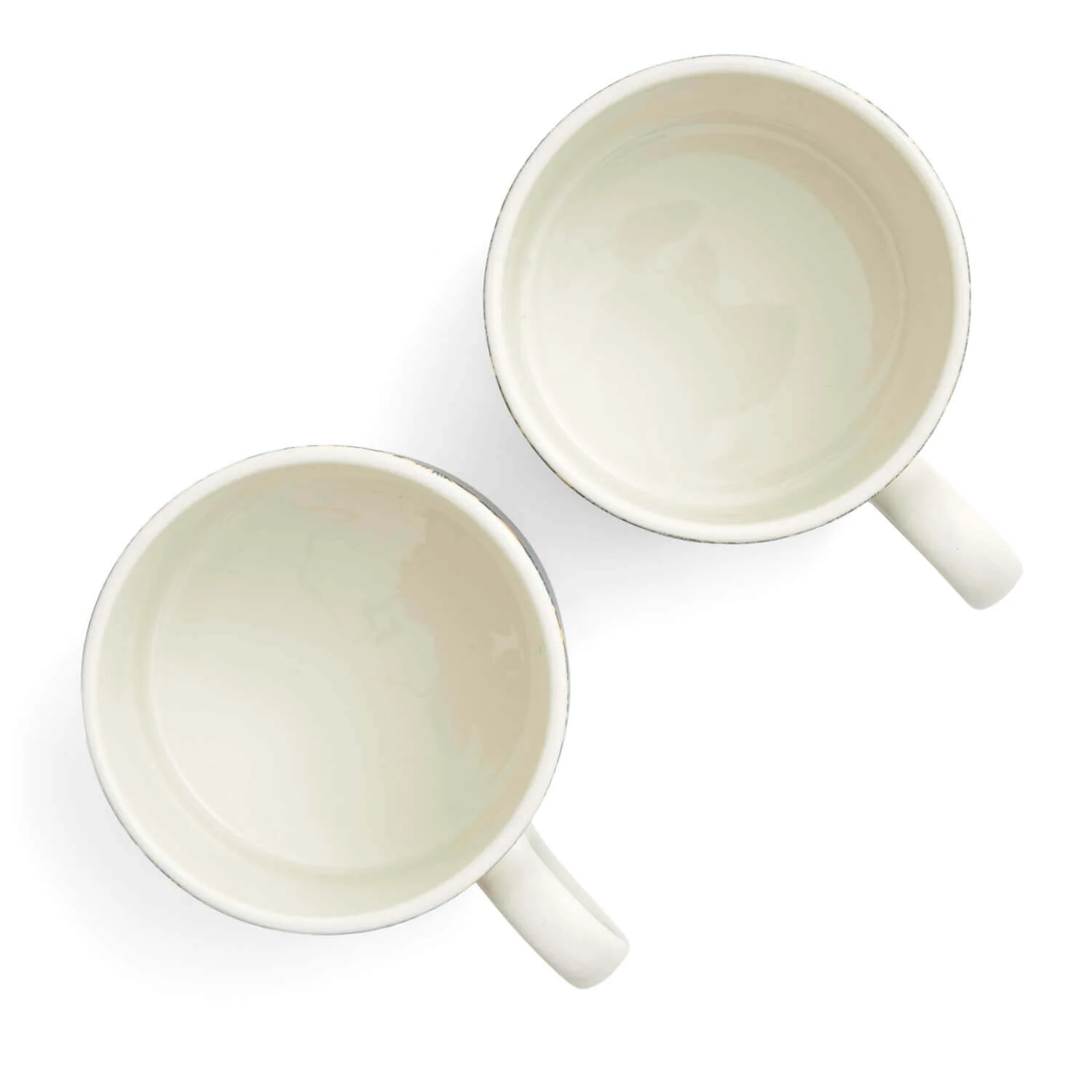 Morris & Co 2 Piece 340ml Porcelain Mug Set - Seaweed & Pimpernel - Image 3