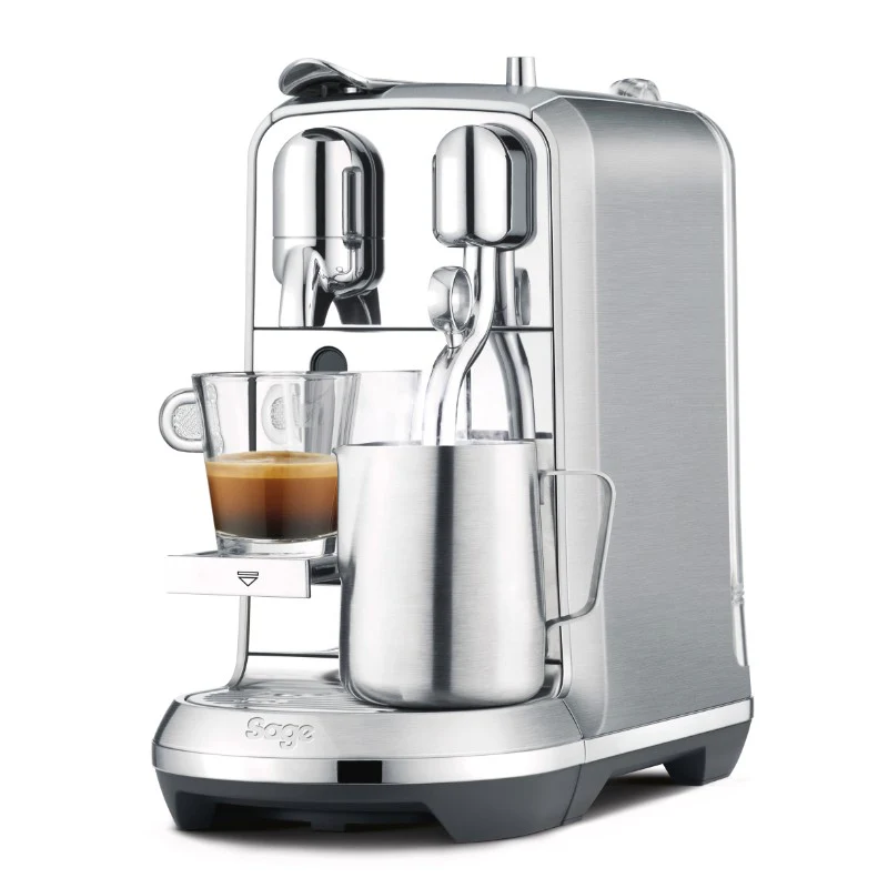 Sage Appliances SNE800BSS Creatista Plus Coffee Machine - Silver - Image 2