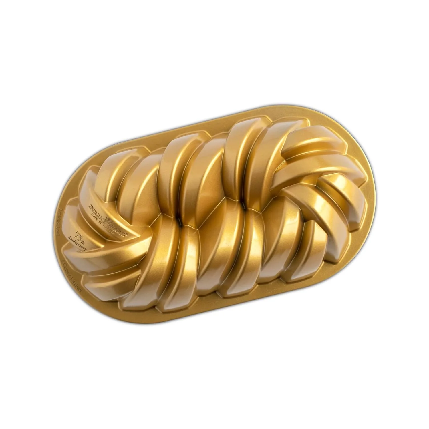 Nordic Ware Braided Loaf Pan - Gold - Image 3