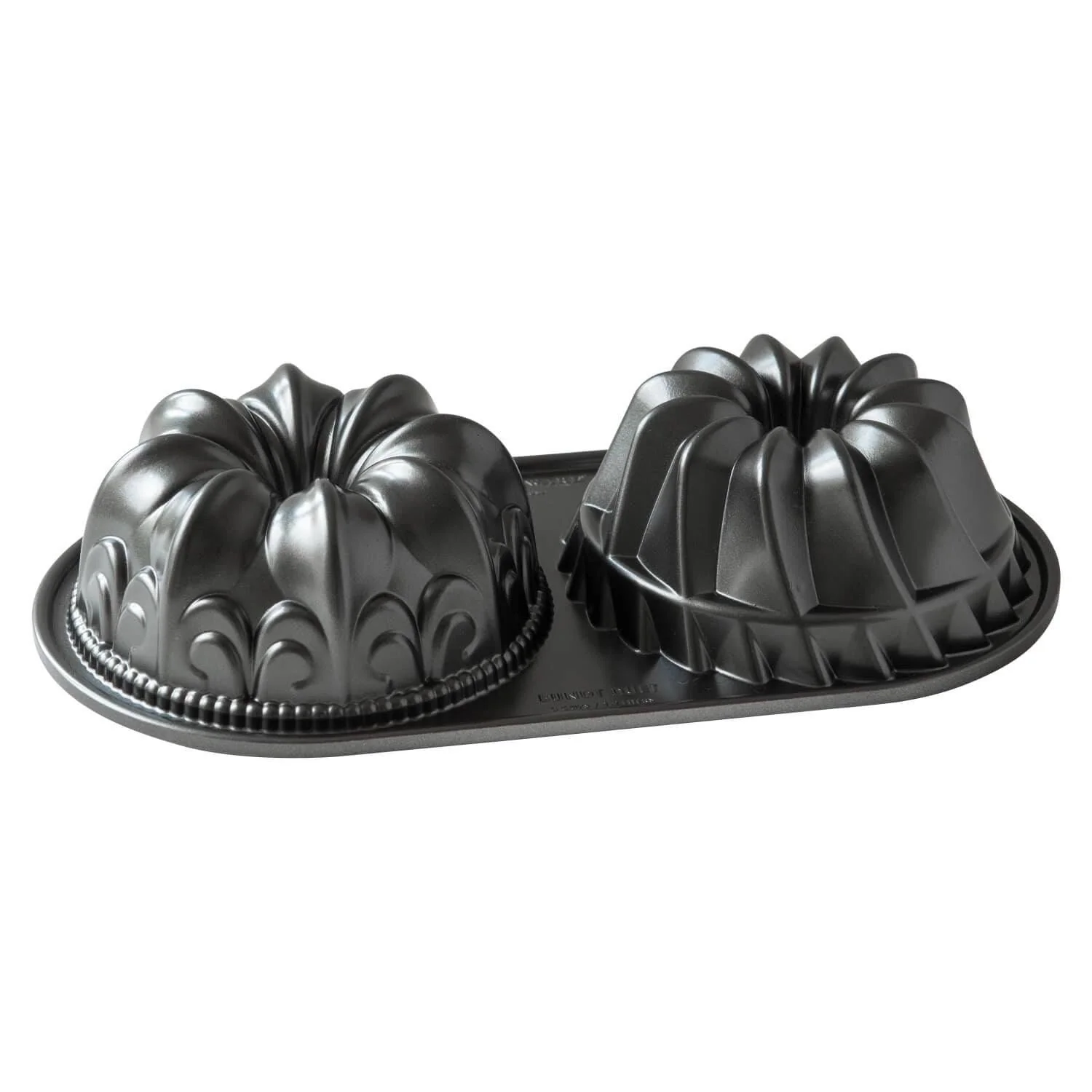 Nordic Ware Bundt Duet Pan - Graphite