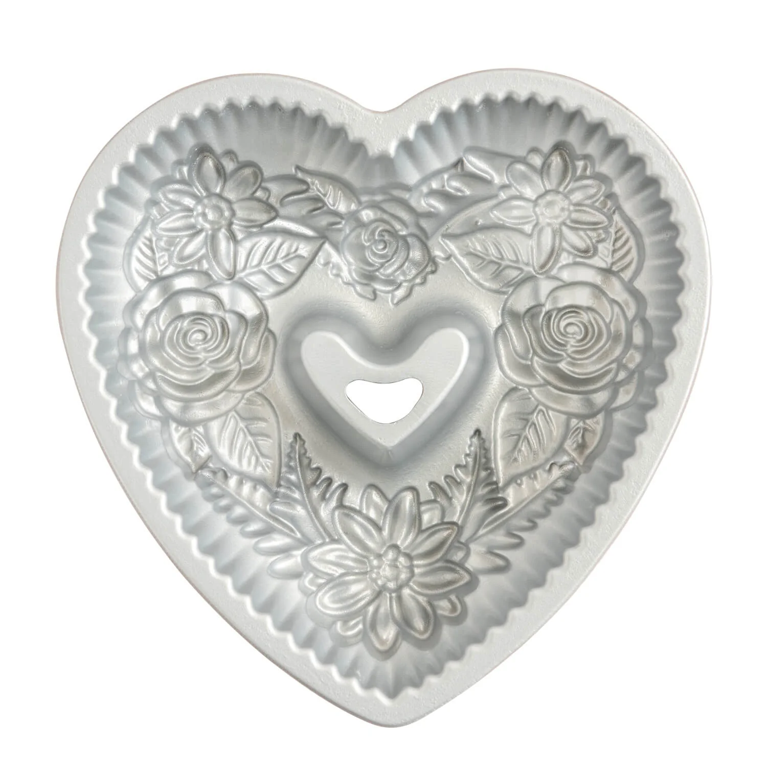 Nordic Ware Floral Heart Bundt Pan - Image 2