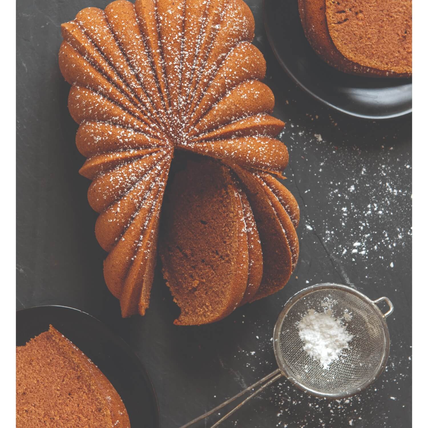 Nordic Ware Fluted Loaf Pan - Gold - Image 5