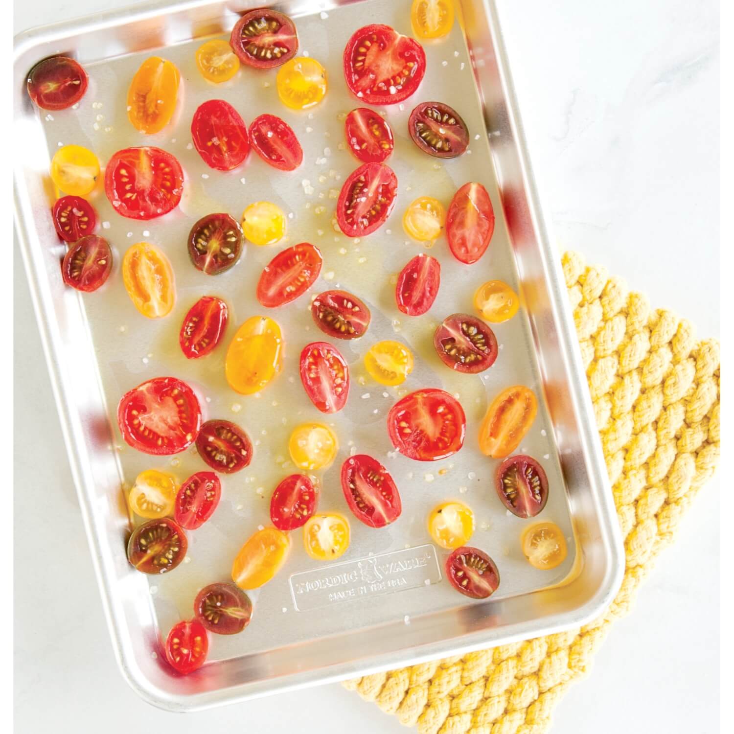 Nordic Ware Naturals Bakers Quarter Aluminium Sheet Pan - Image 6