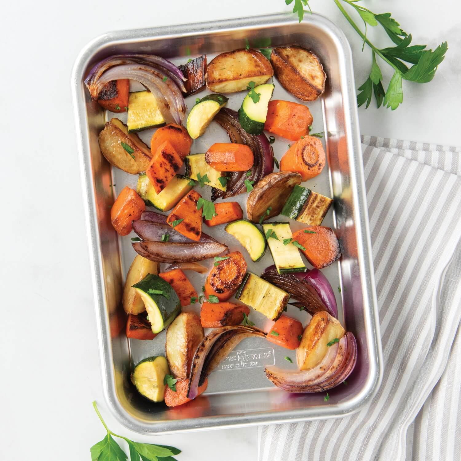 Nordic Ware Naturals Eighth Aluminium Sheet Pan - Image 5