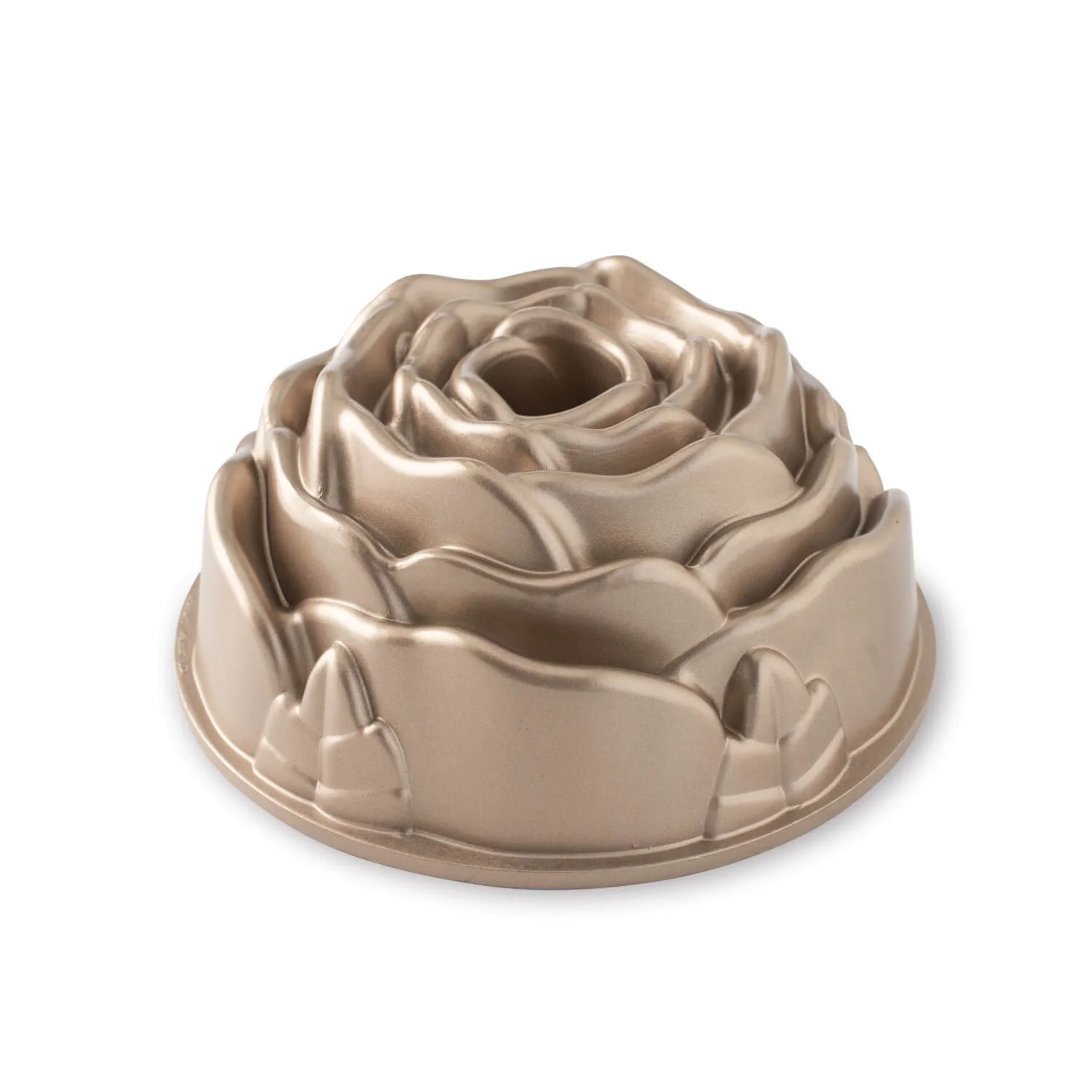 Nordic Ware Rose Bundt Pan With a Free Recipe Book - Toffee - Image 2