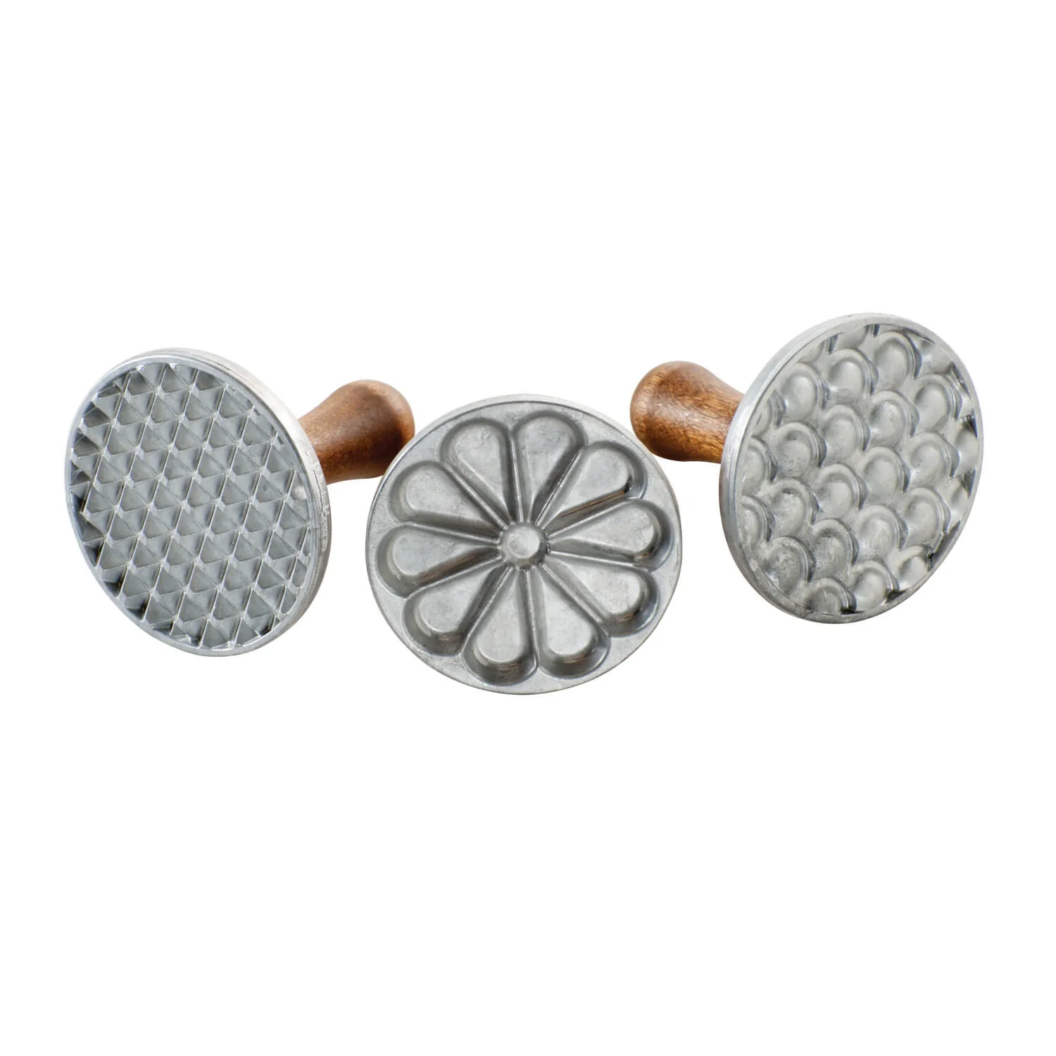 Nordic Ware Set of 3 Cookie Stamps - All Seasons