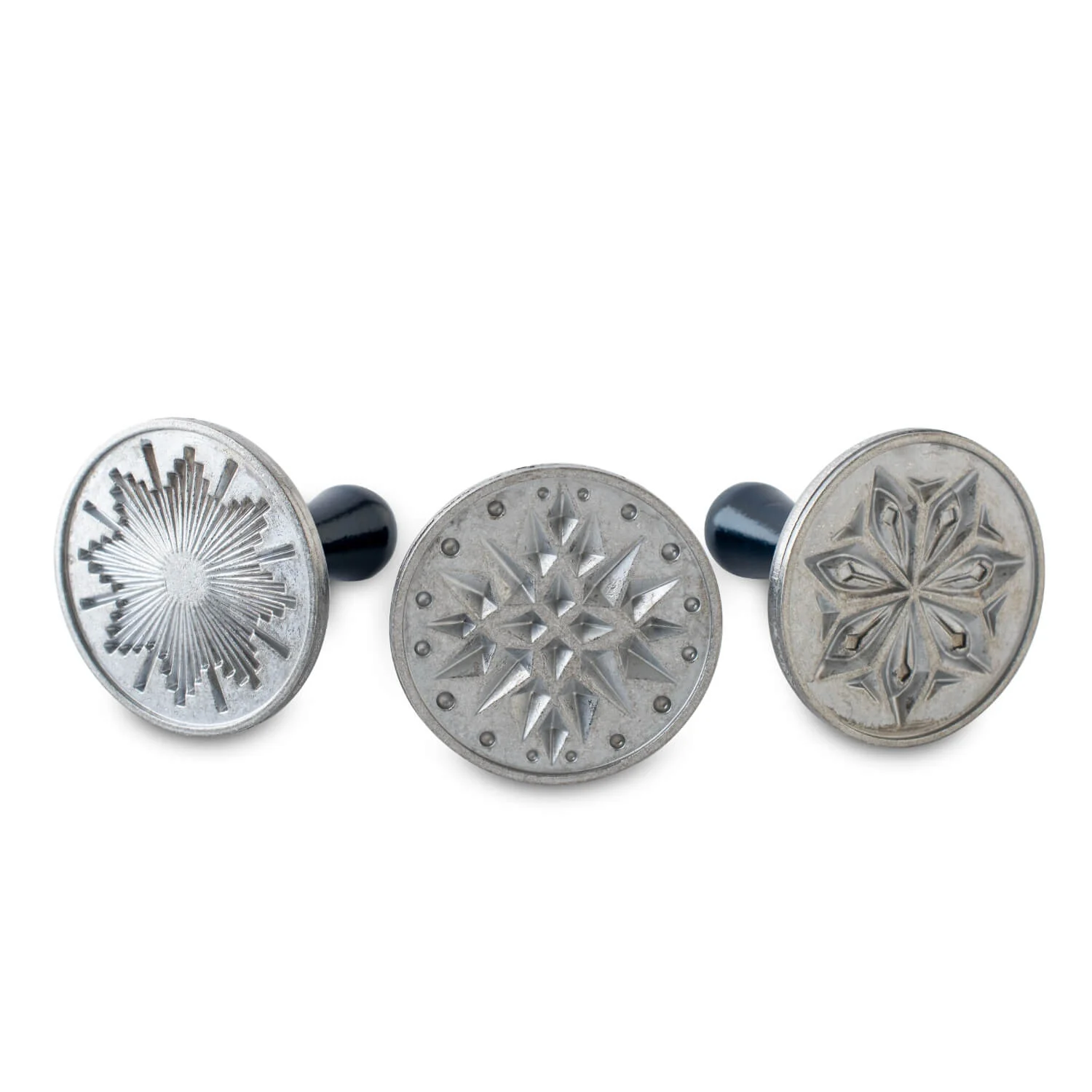 Nordic Ware Set of 3 Cookie Stamps - Starry Night