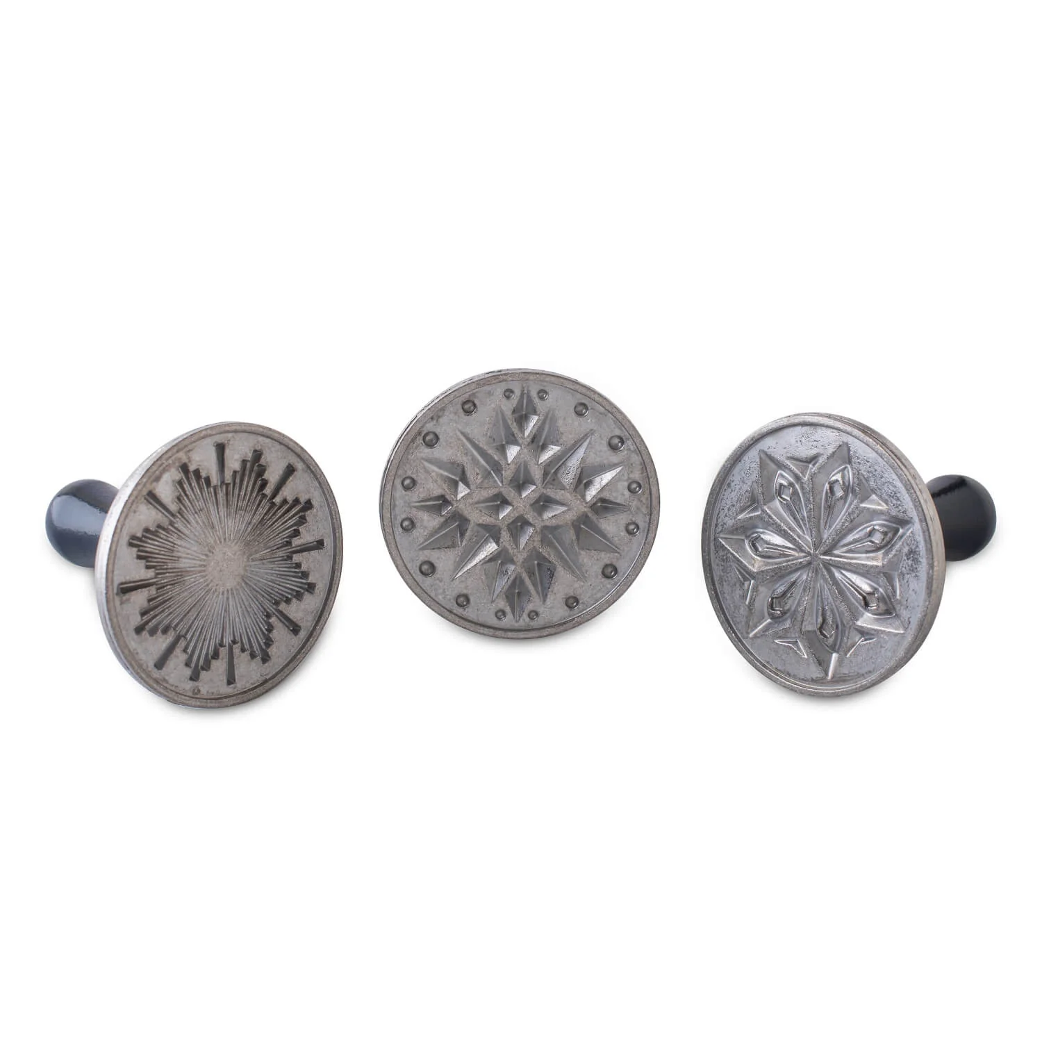 Nordic Ware Set of 3 Cookie Stamps - Starry Night - Image 2