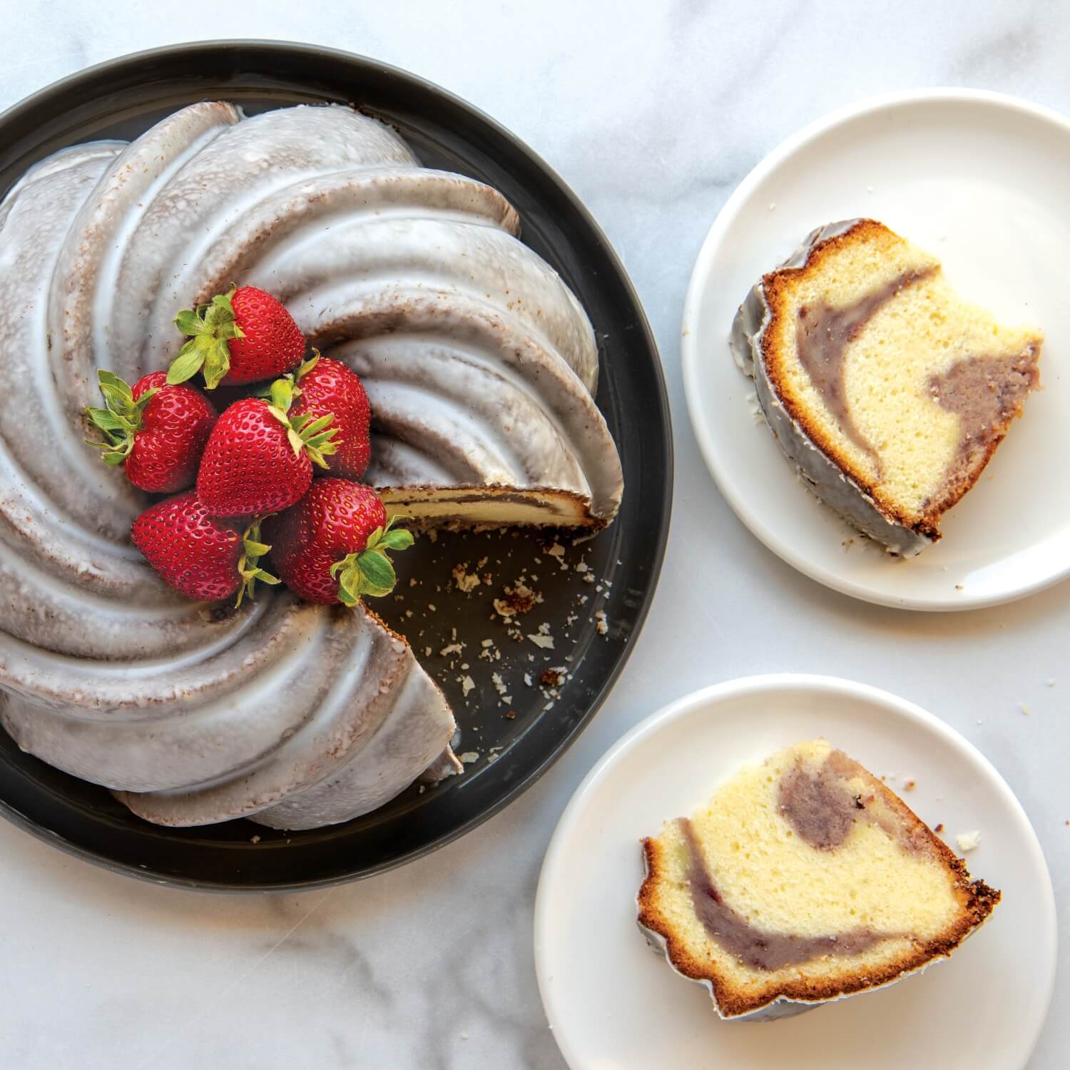 Nordic Ware Swirl Bundt Pan - Gold - Image 3